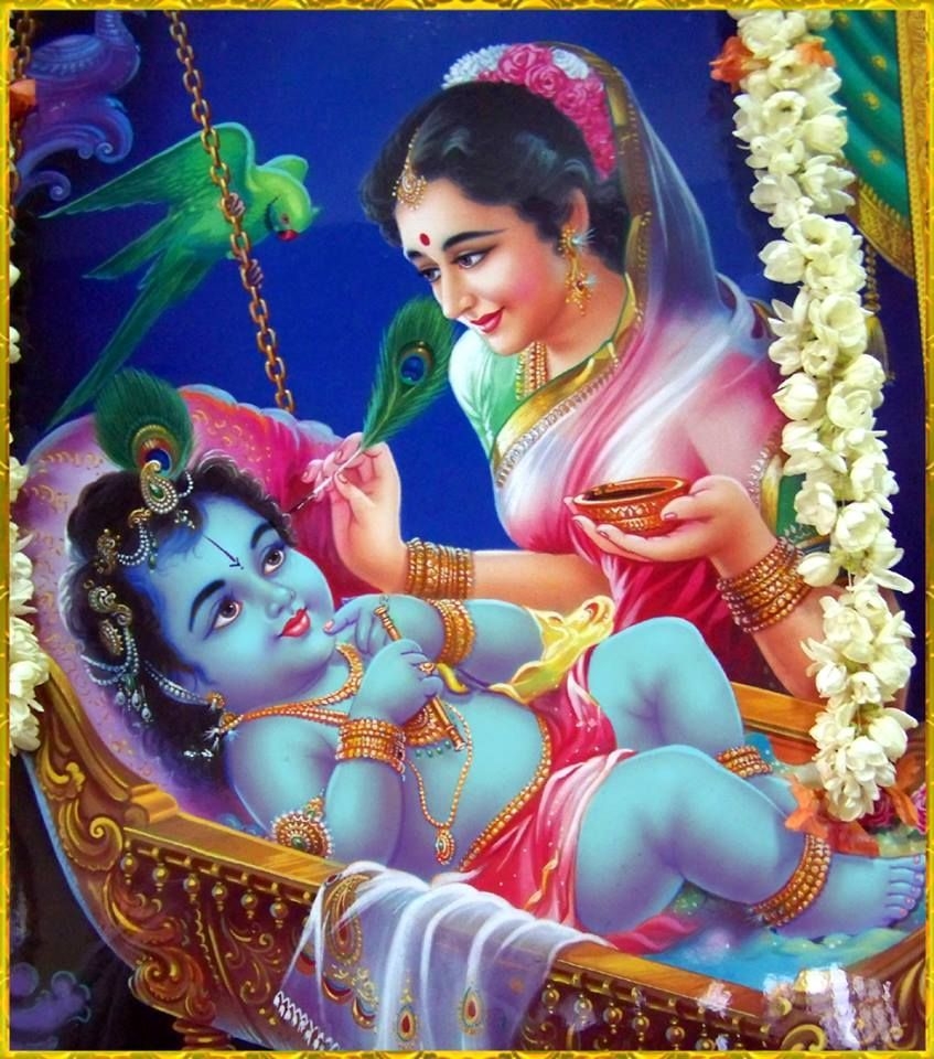 850x960 Today is the Yashoda Jayanthi birth anniversary of Mata Yashoda. She is the divine mother of Lord Krishna & the. Baby krishna, Krishna image, Lord krishna, Phone