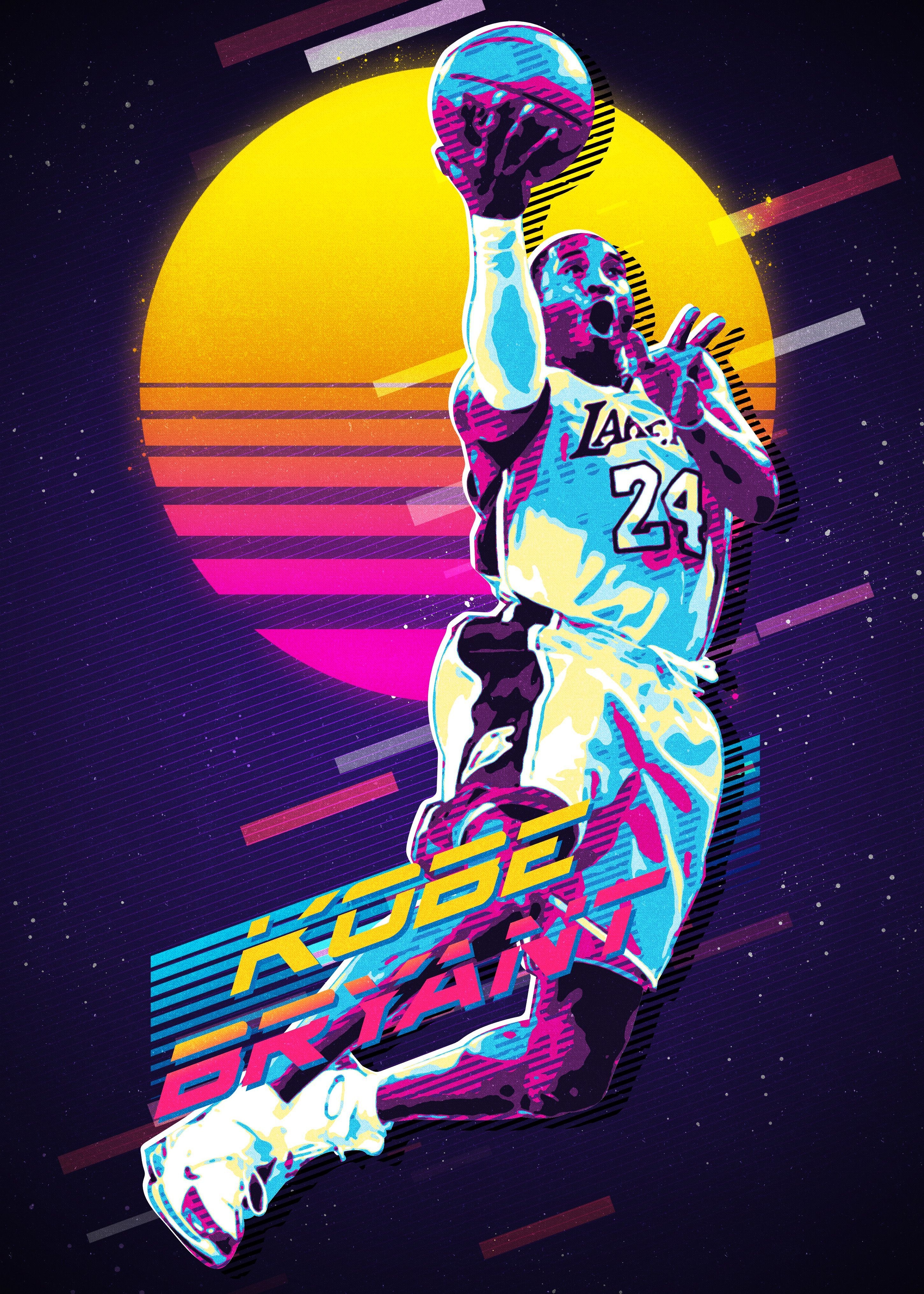 2900x4060 Kobe Retro. Lakers kobe, Kobe bryant poster, Kobe bryant wallpaper, Phone