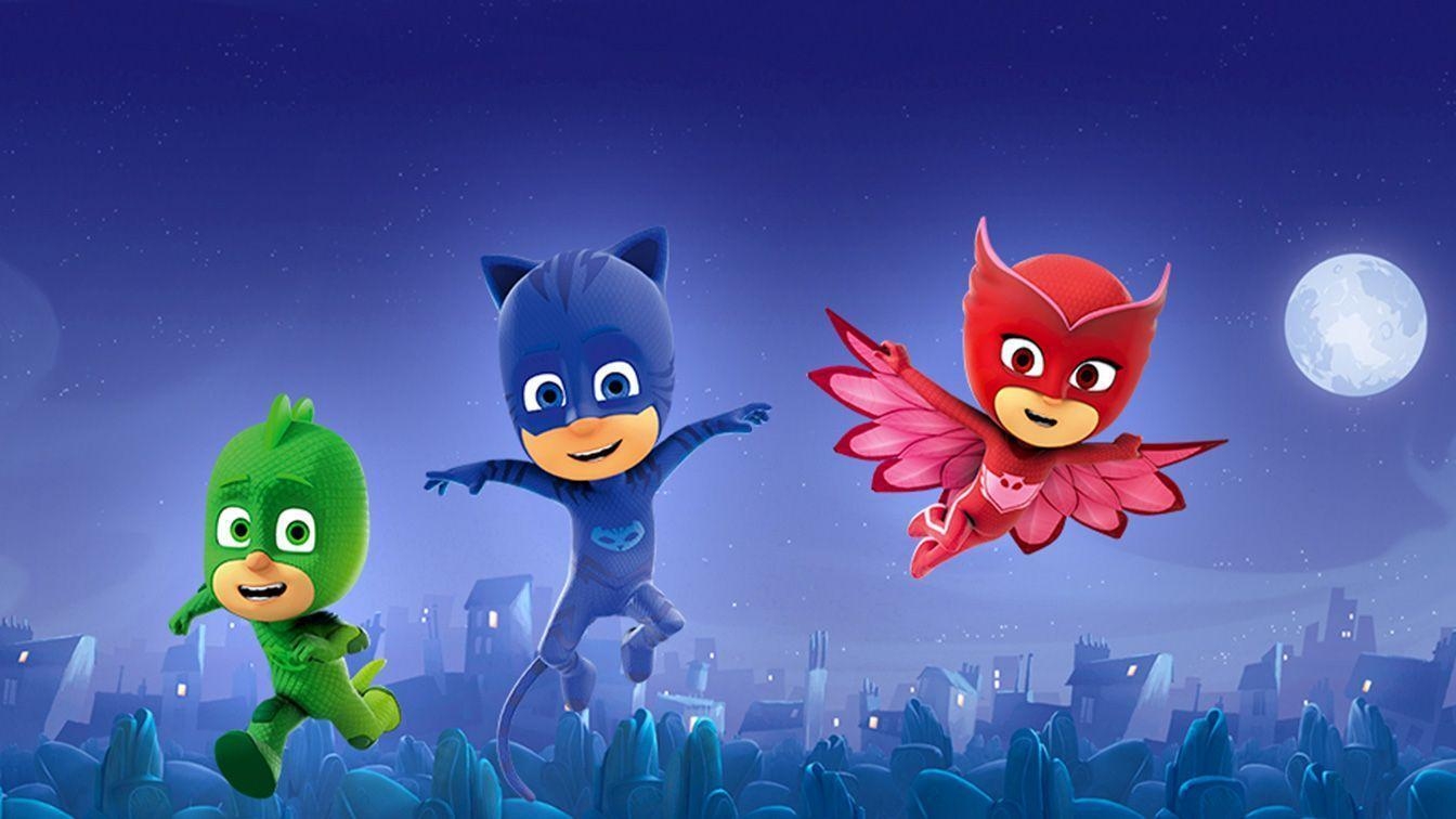 1350x760 PJ Masks Show HD Wallpaper, Desktop