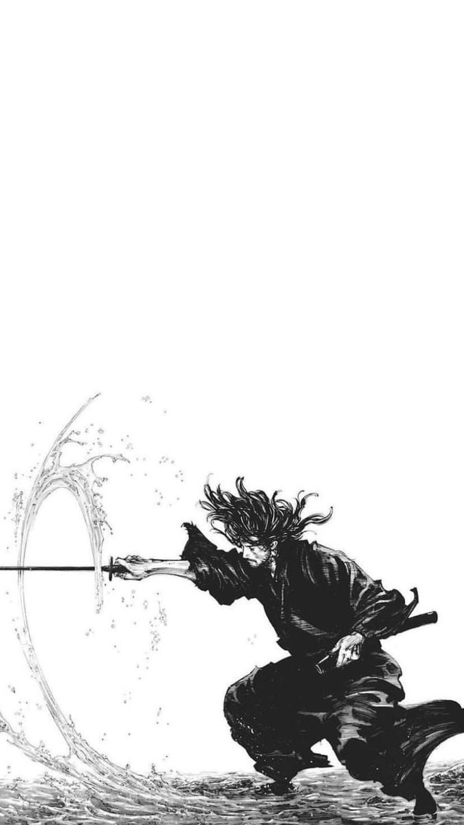 680x1200 Download Ultra HD 4K Vagabond Background adjusted to your phones resolutions. Bagabondo, Eiji Yoshikawa's Wallpa. Vagabond manga, Samurai wallpaper, Samurai anime, Phone