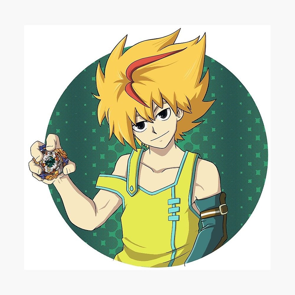 1000x1000 Free De La Hoya From Beyblade Burst Turbo Super Z Poster By Kaw, Phone