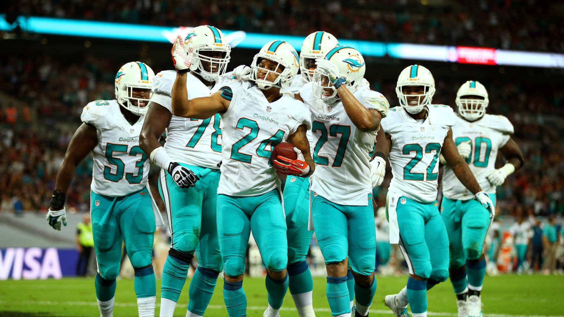 1920x1080 Free Miami Dolphins Wallpaper Downloads, Miami Dolphins Wallpaper for FREE, Desktop