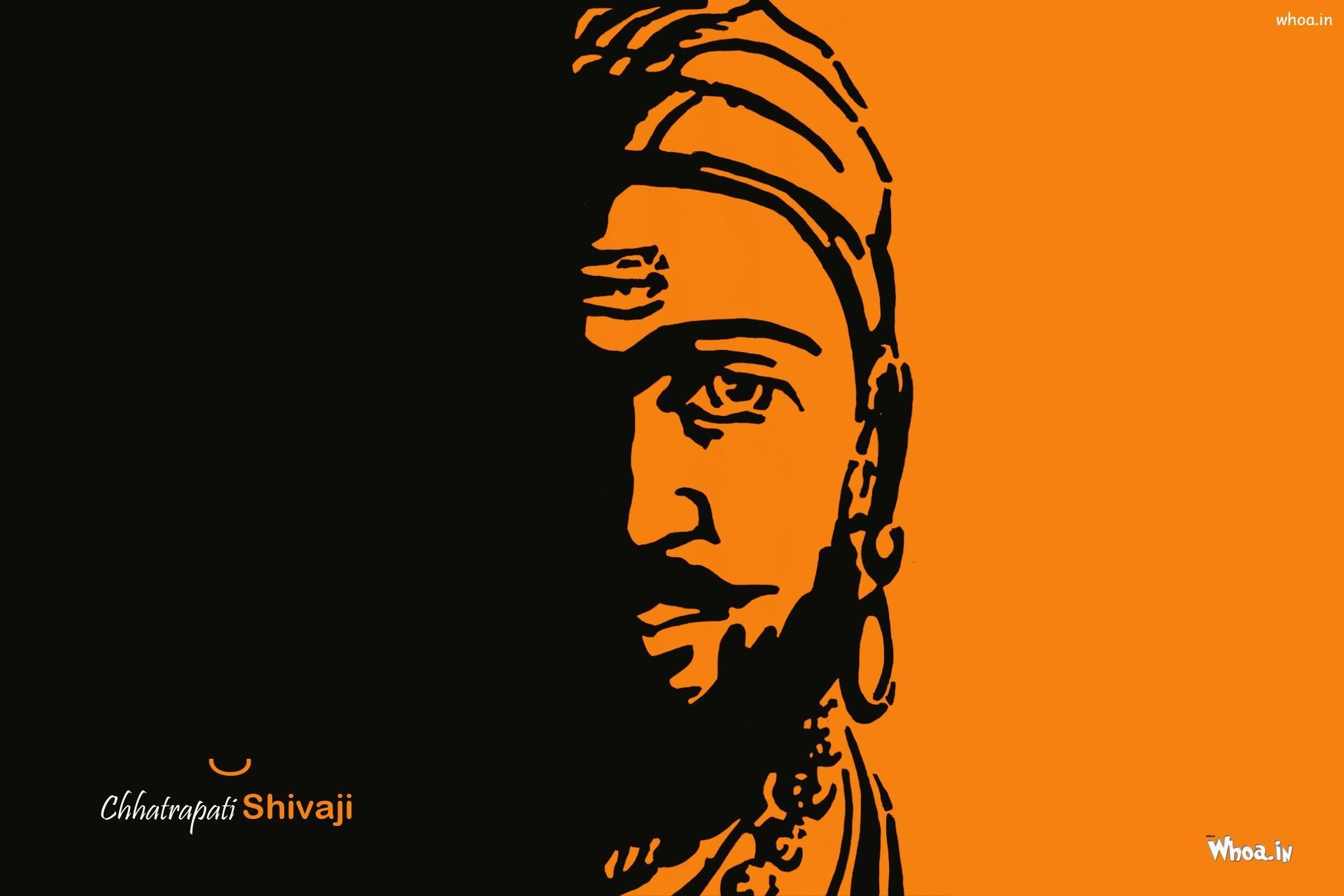 1920x1280 Chatrapati Shivaji Maharaj Face Closeup HD Wallpaper, Desktop