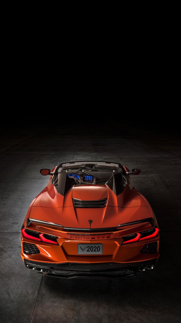 750x1340 Chevrolet Corvette C8 Stingray Convertible iPhone 6, Phone