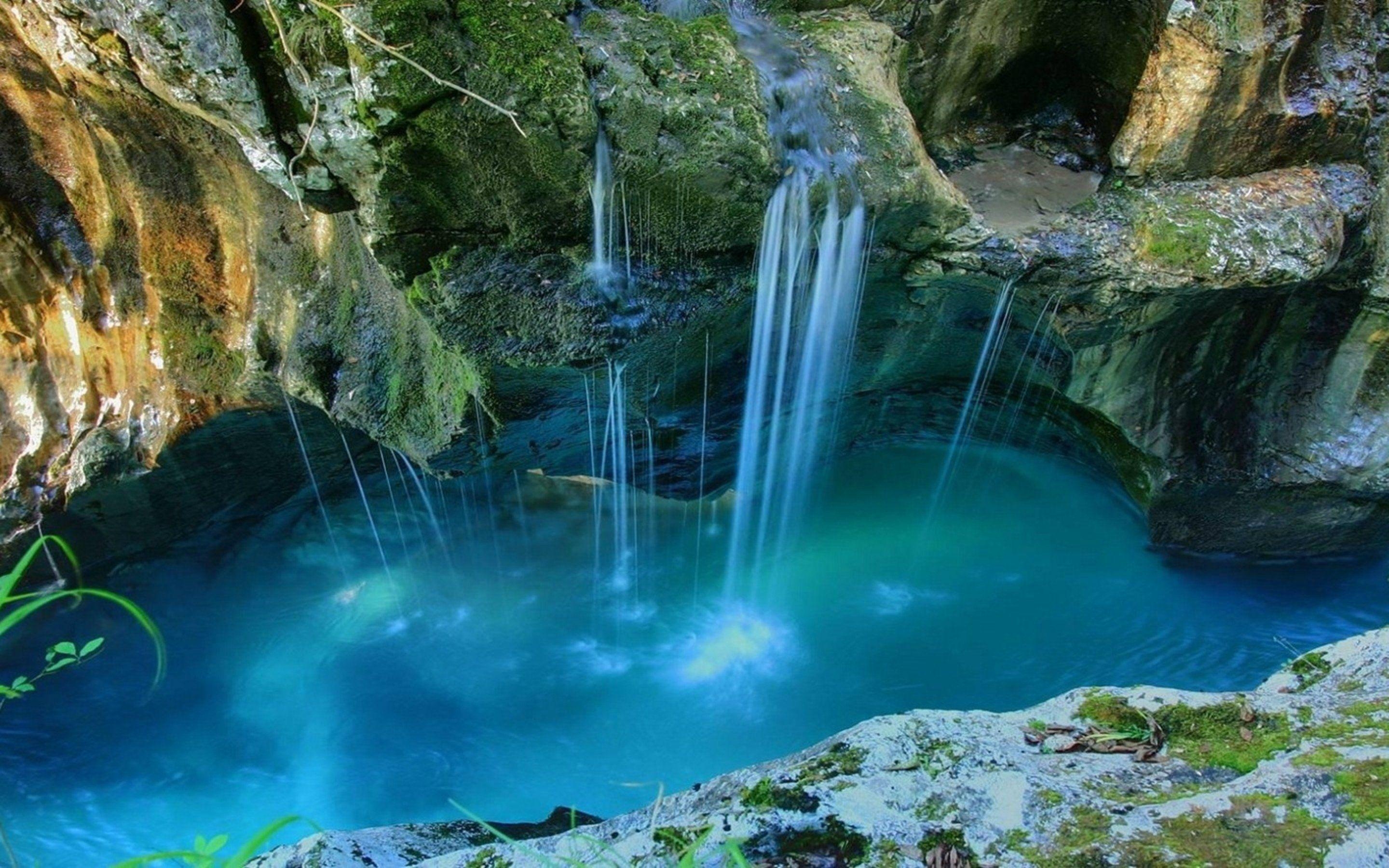 2880x1800 Plitvice Lakes National Park waterfall wallpaper, Desktop