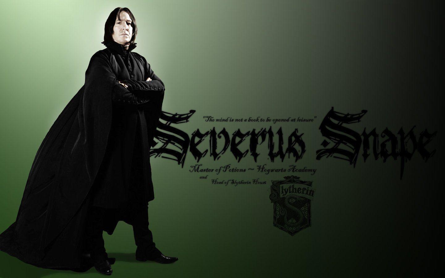 1440x900 Harry Potter Alan Rickman Severus Snape wallpaperx900, Desktop