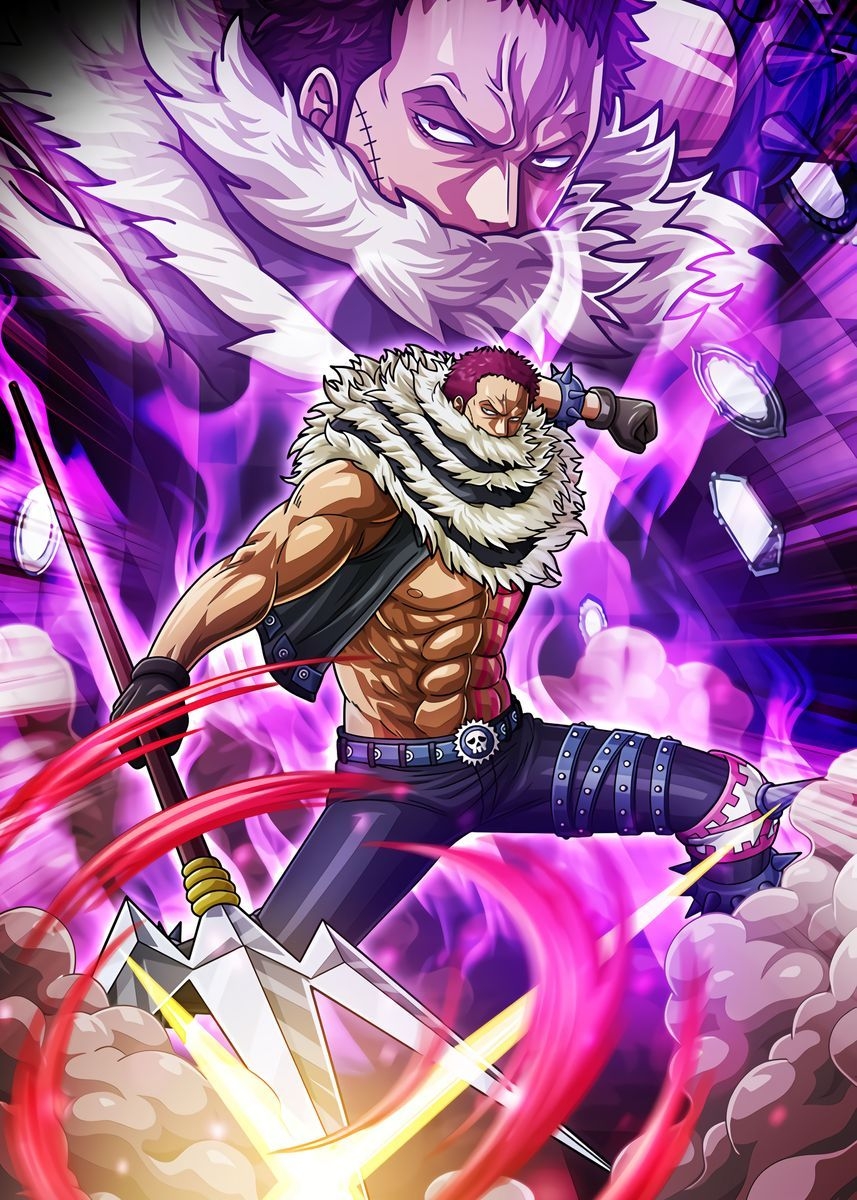 860x1200 Charlotte Katakuri' Poster by OnePieceTreasure. Displate. Anime wallpaper, One piece big mom, One piece wallpaper iphone, Phone