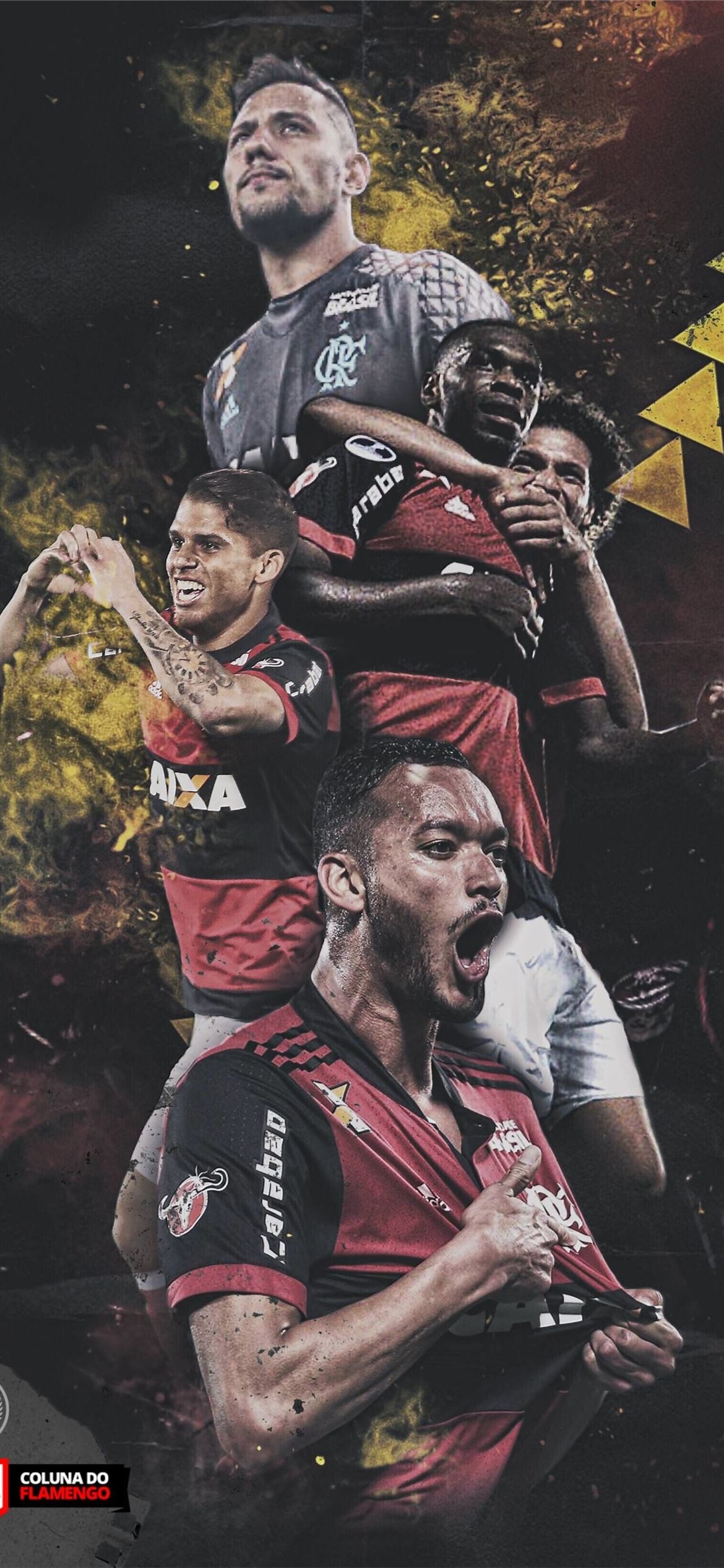 1170x2540 Regatas Do Flamengo iPhone Wallpaper, Phone