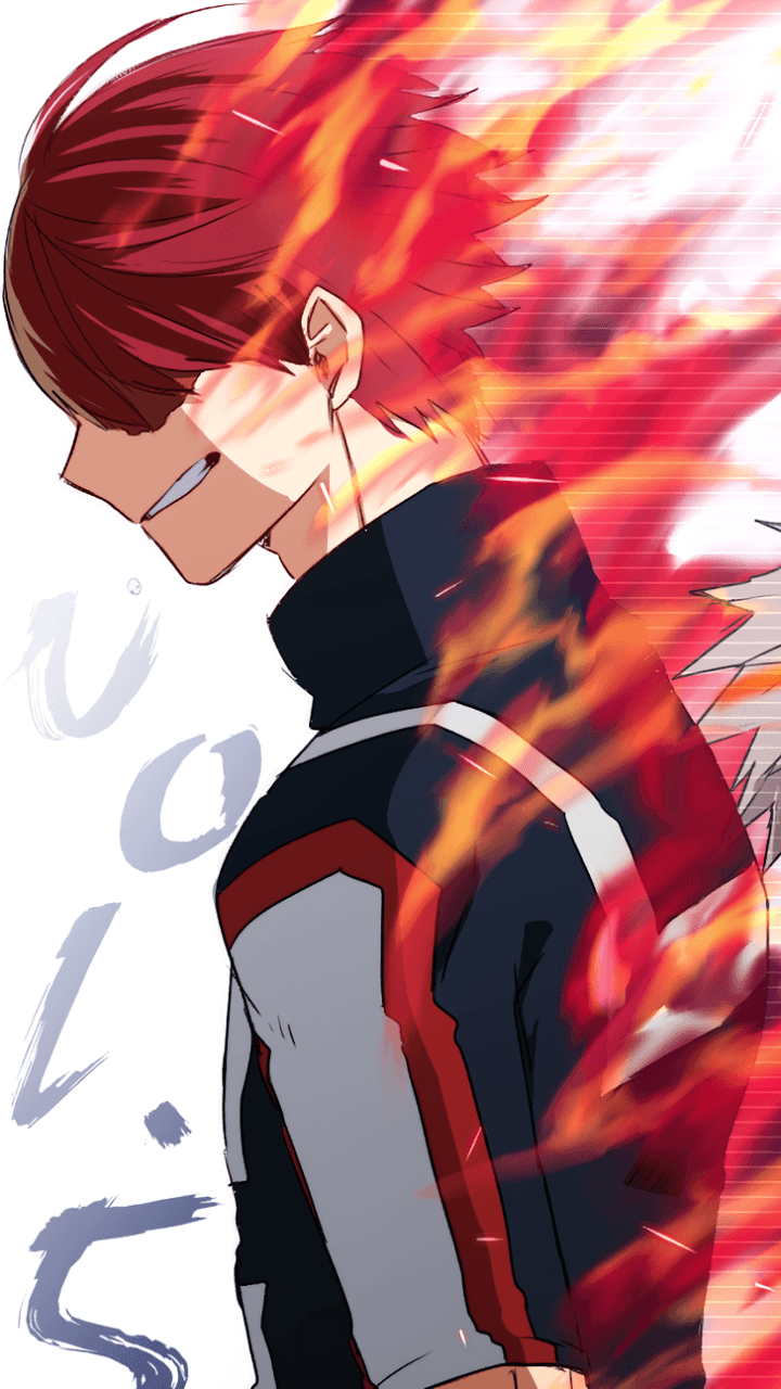 720x1280 Todoroki iPhone Wallpaper, Phone