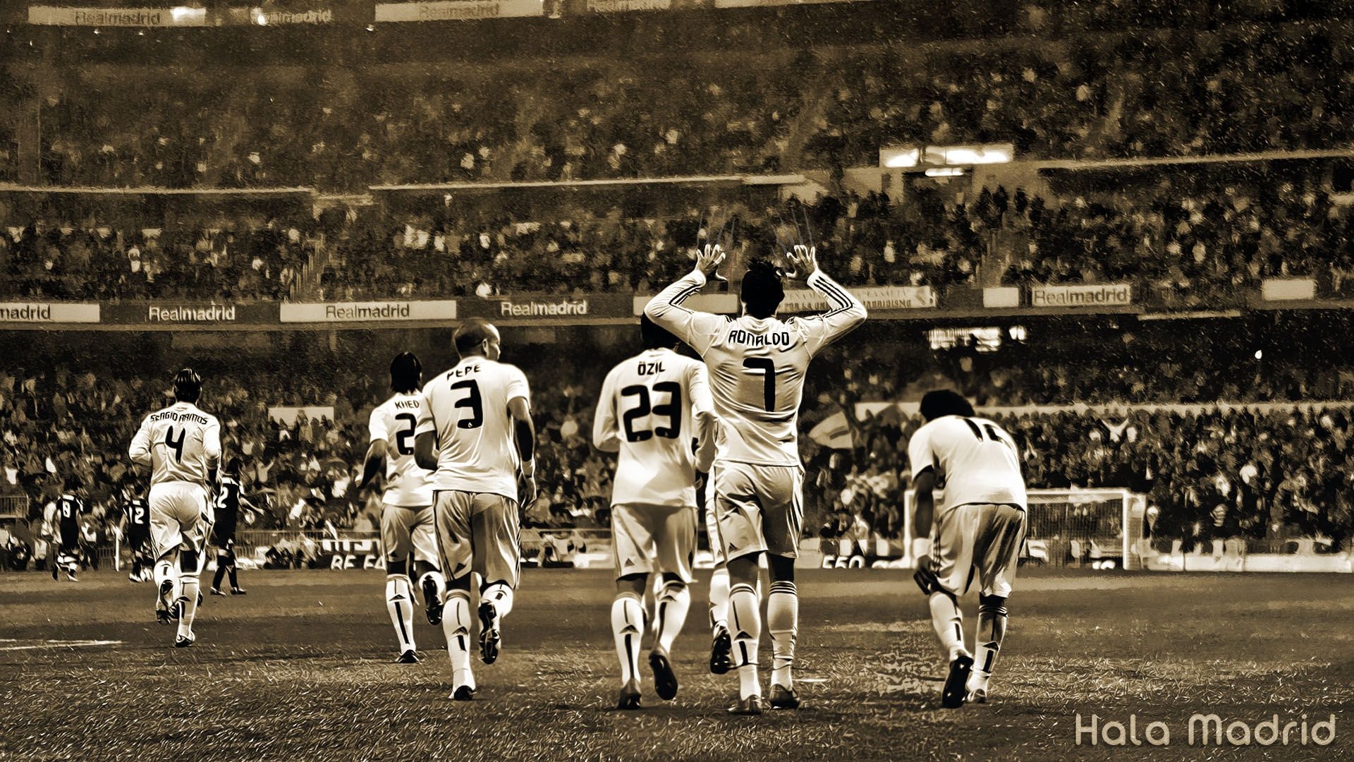 1920x1080 Real Madrid La Liga Wallpaper HD. Real madrid wallpaper, Madrid wallpaper, Madrid, Desktop