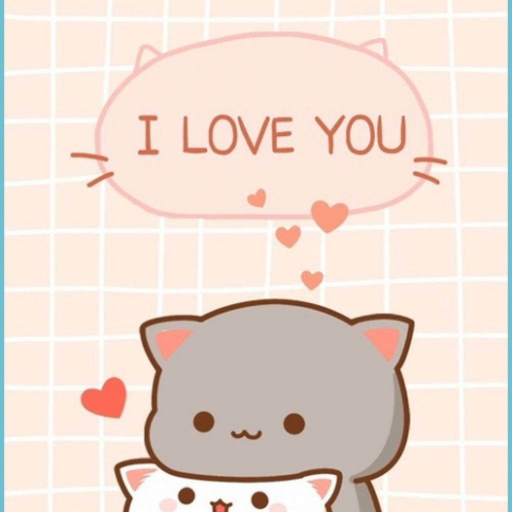 1030x1030 Image About Cute In Beautiful By Mauveemerald Cute Kawaii Cat Wallpaper, Phone