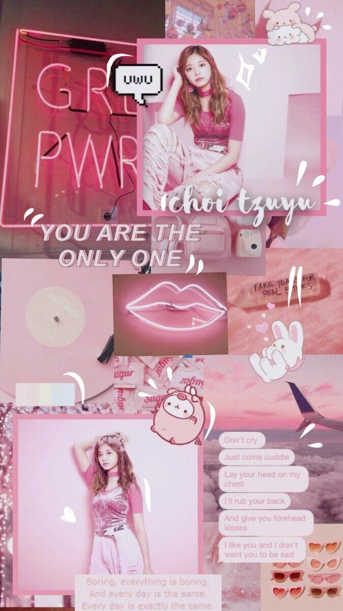 680x1200 tzuyu twice yesoryes dtna cute lips pink aesthetic soft, Phone