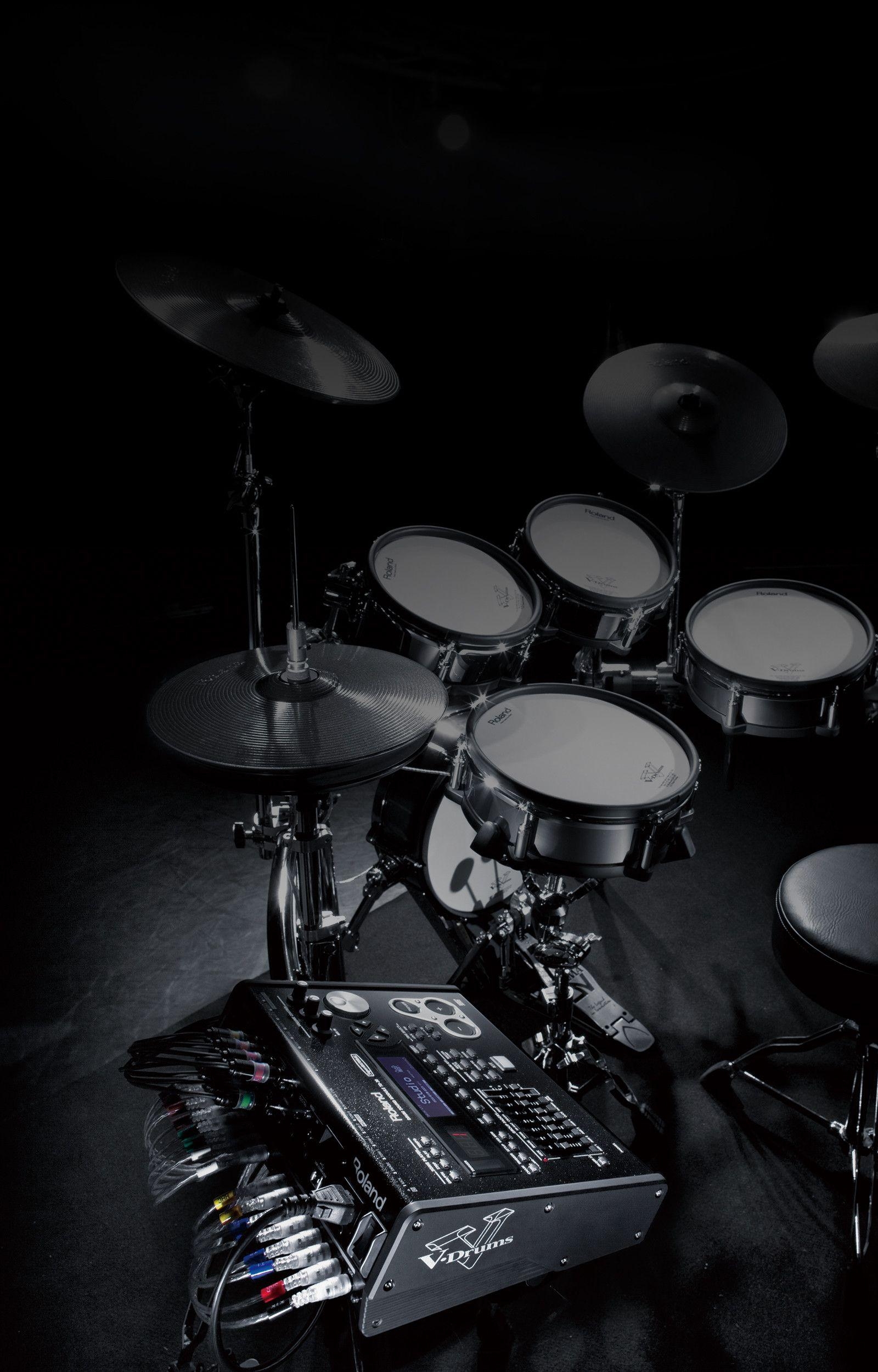 1600x2500 Drum Set Wallpaper, Phone