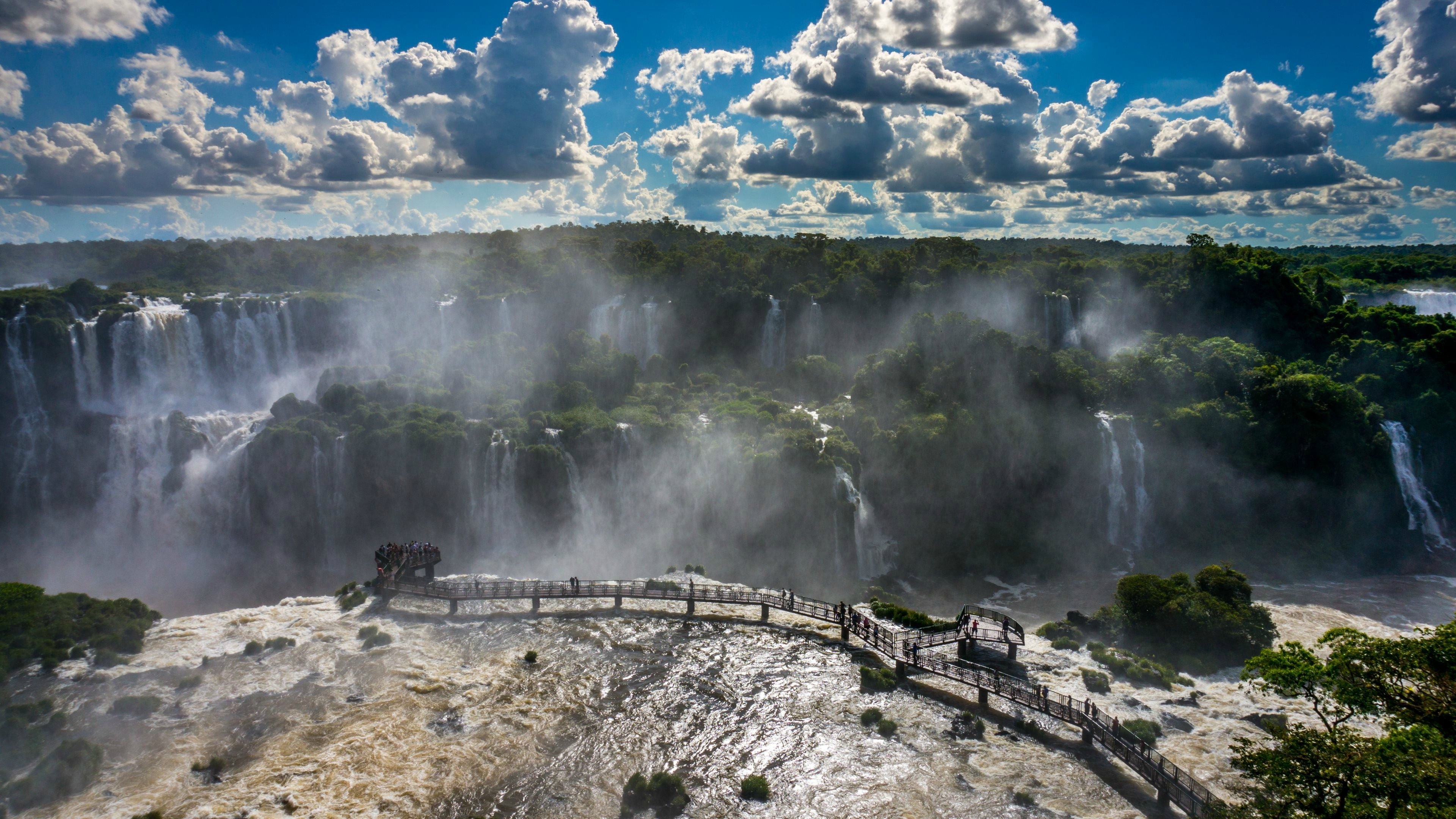 3840x2160 Iguazu Falls 4K wallpaper, Desktop