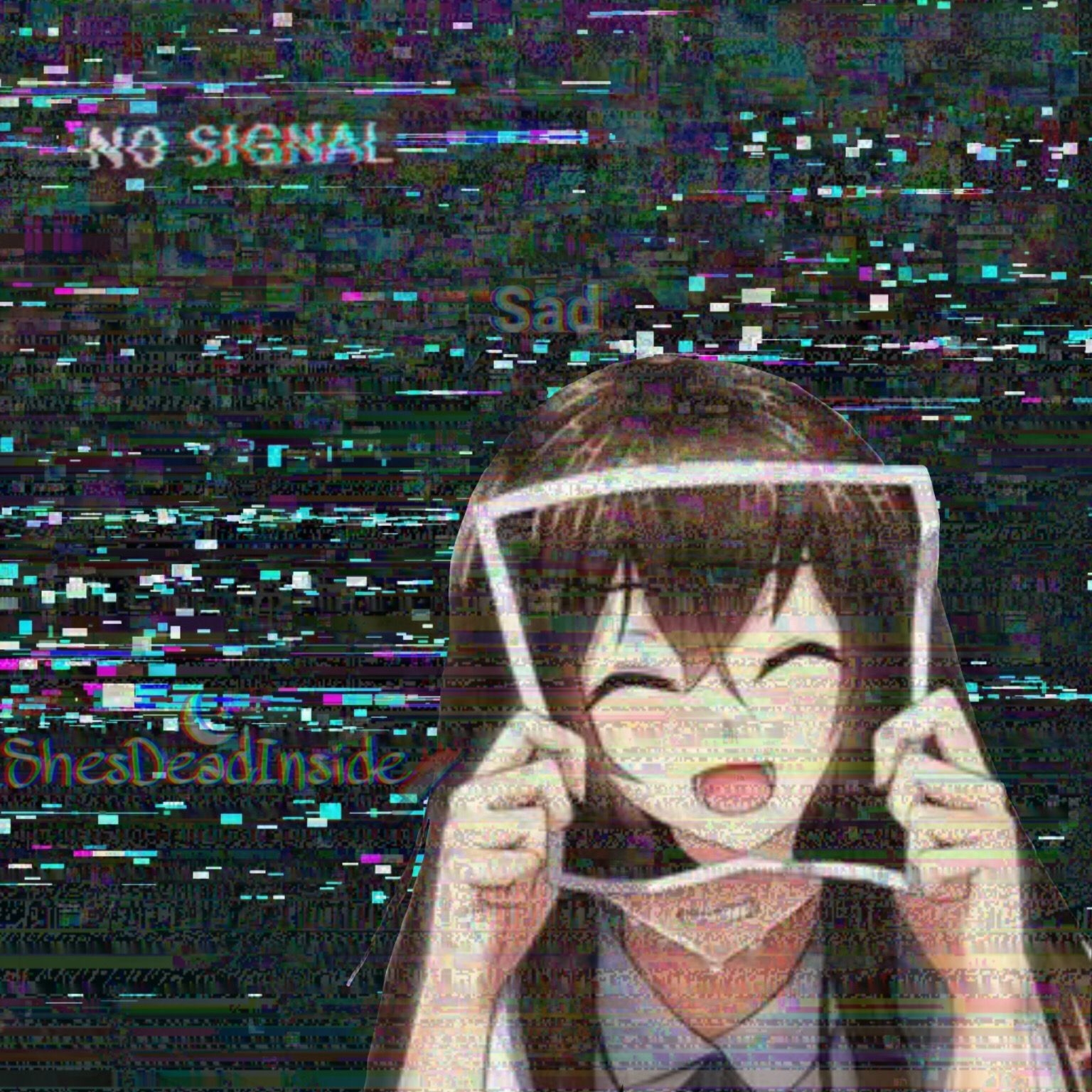 1540x1540 freetoedit fake mask smile cry crying hurt depression, Phone