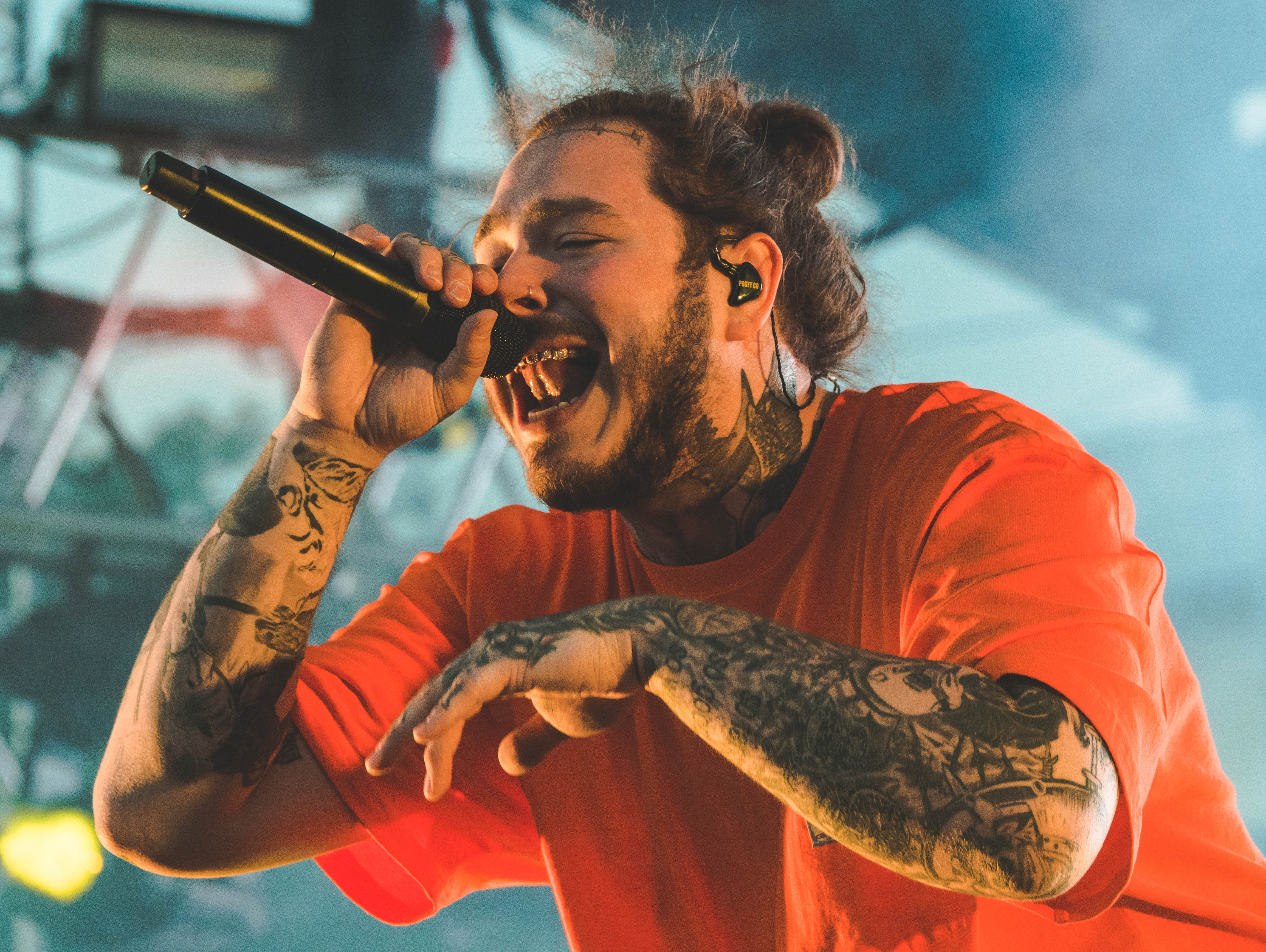 4620x3470 Post Malone Performing Live 4k, HD Music, 4k Wallpaper, Desktop