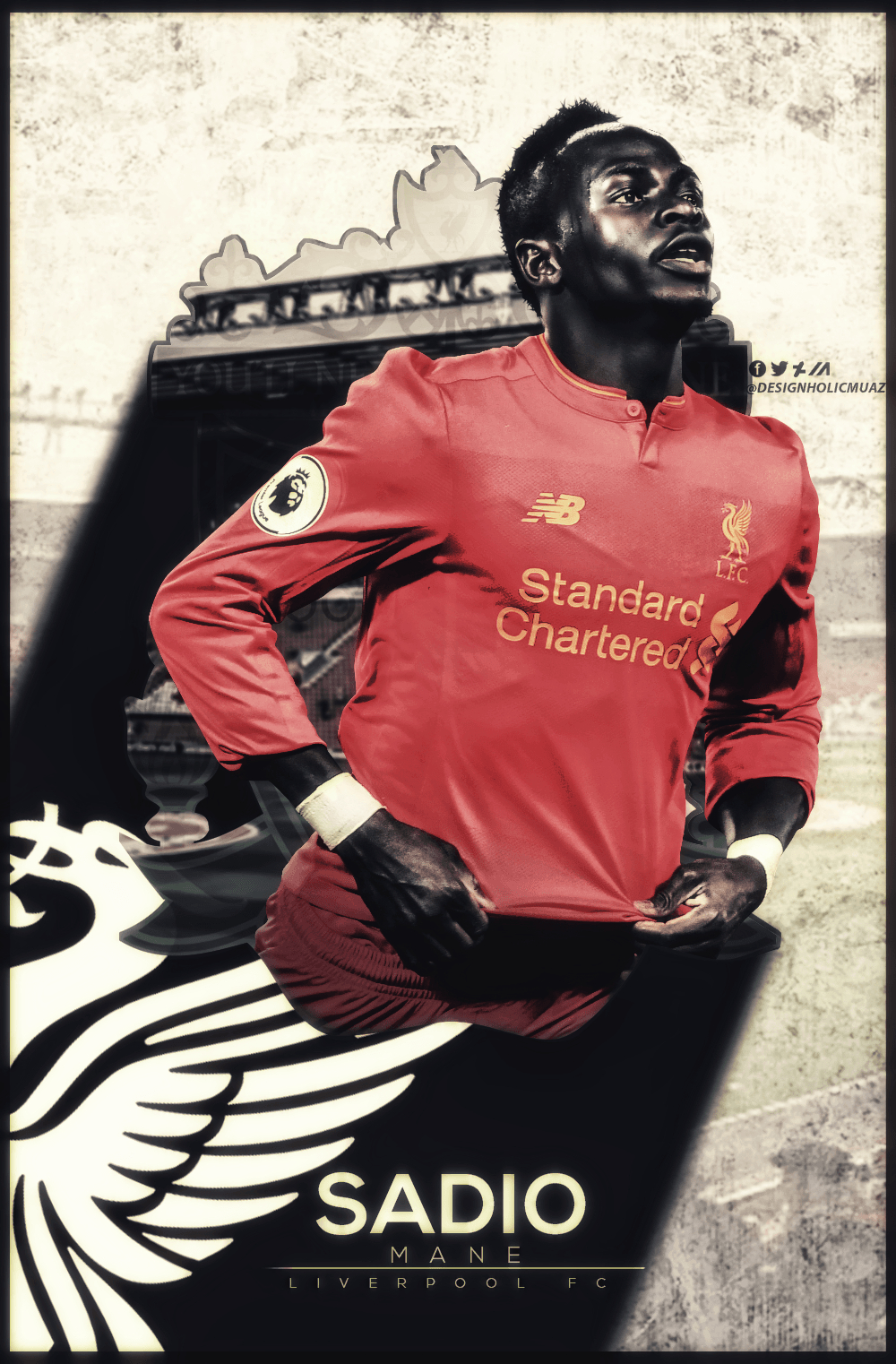 1000x1530 Sadio Mane Lockscreen, Phone