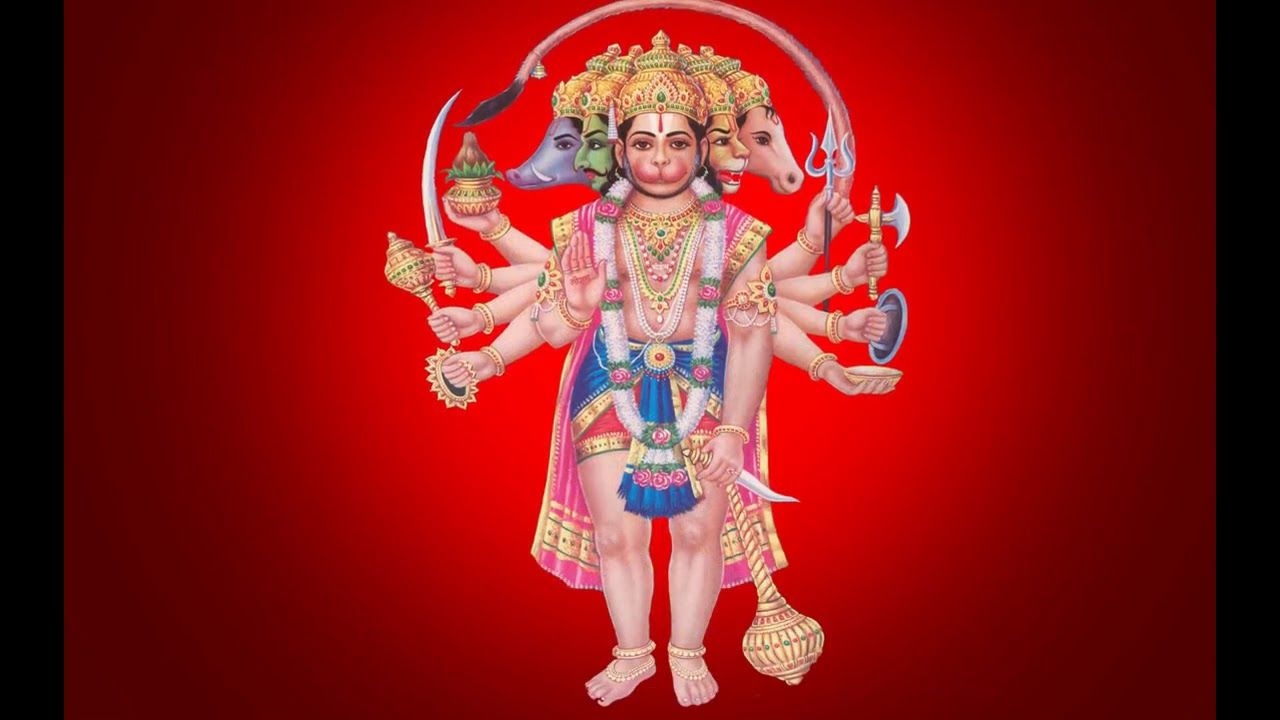 1280x720 Panchmukhi Hanuman Image Wallpaper Picture and Photo, Desktop