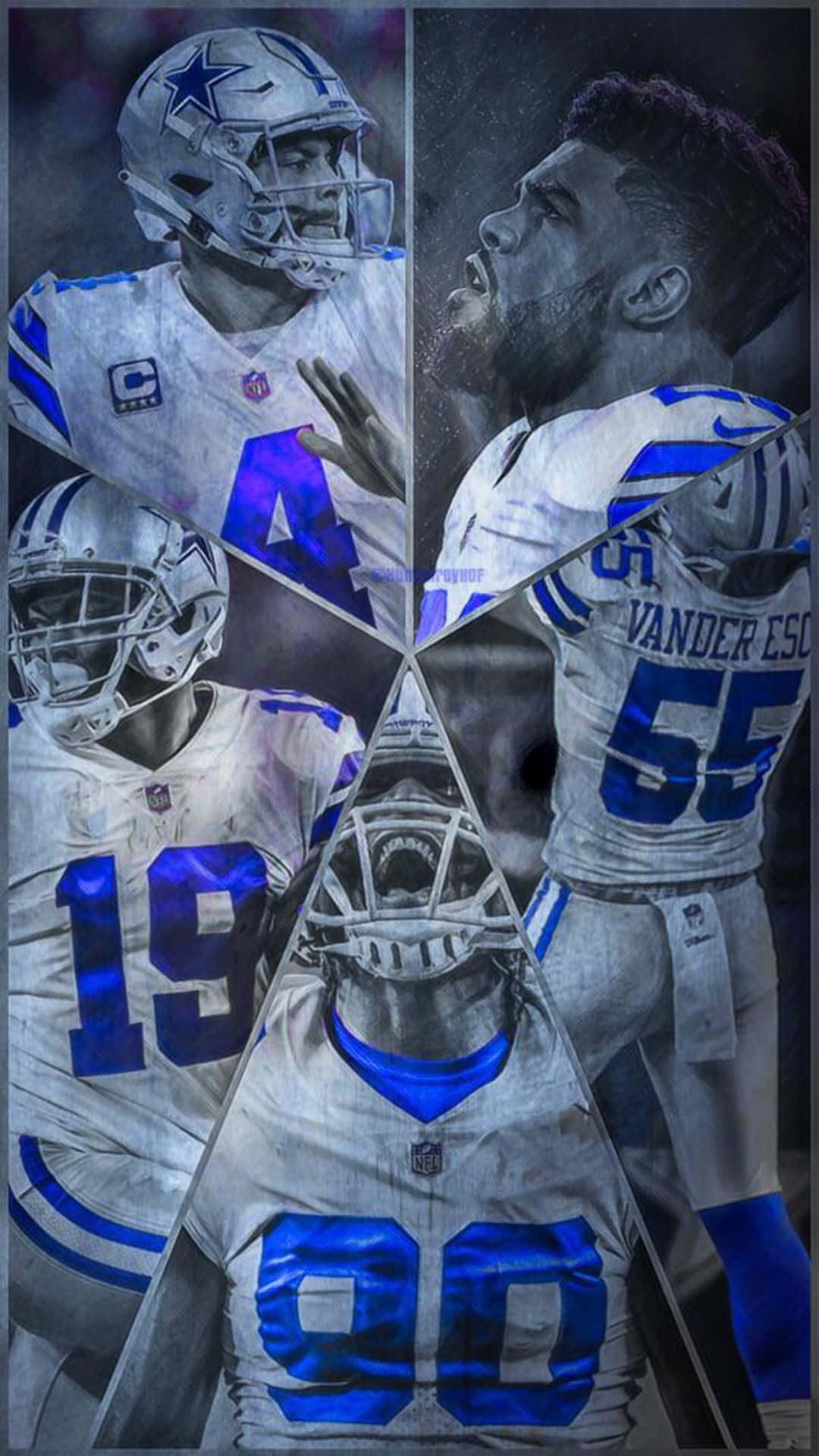 1080x1920 Download Athletes From Dallas Cowboys iPhone Wallpaper, Phone