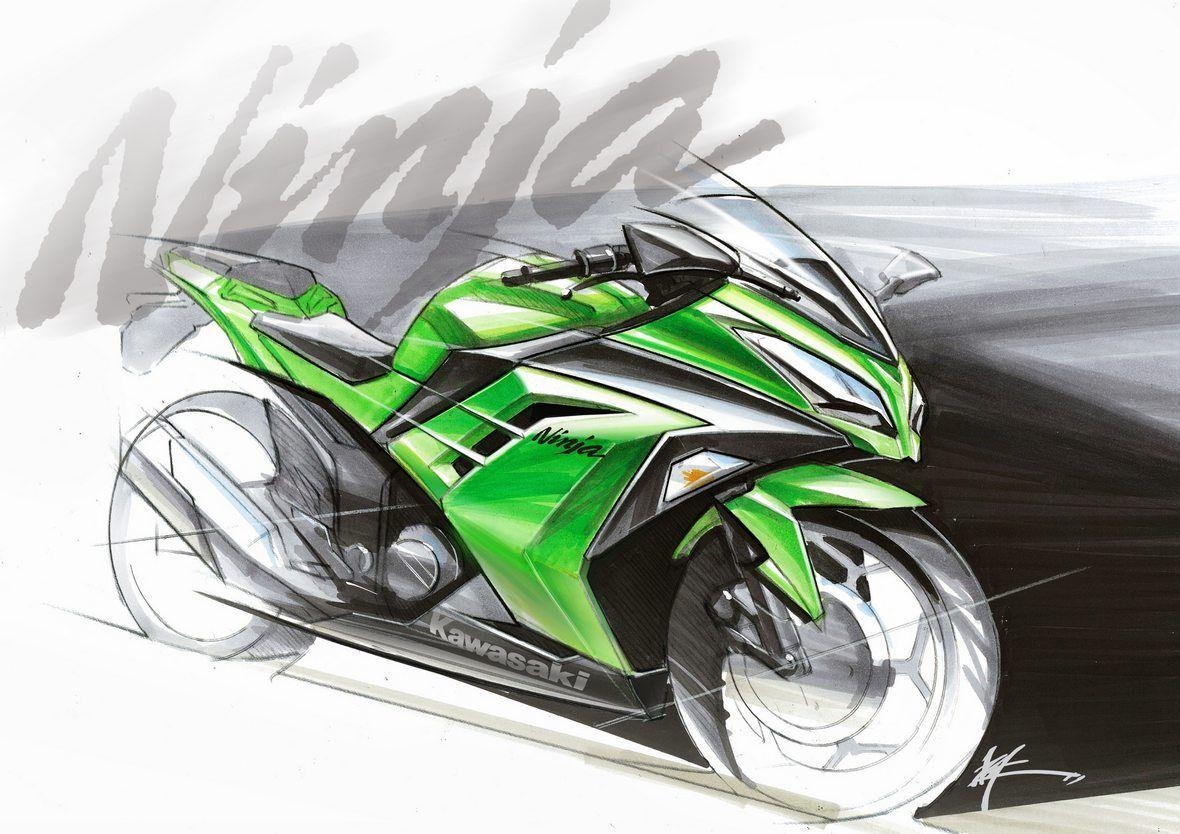 1180x840 Kawasaki Ninja Bike Wallpaper. Живопись, Desktop