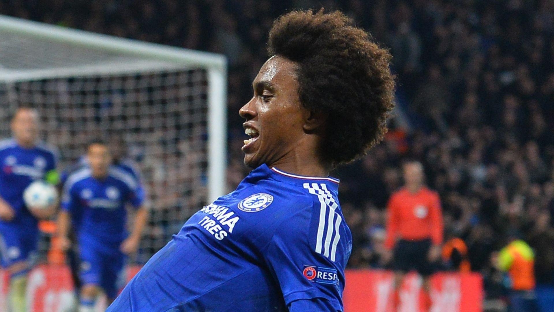 1920x1080 Chelsea Willian Happy After Successful Hit Wallpaper: Players, Desktop