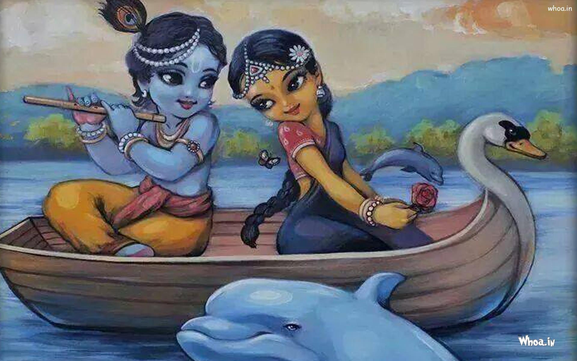 1920x1200 Radha Krishna HD Wallpaper, Desktop