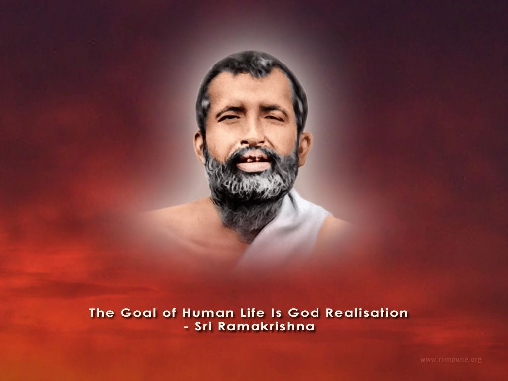 1030x770 The Goal of Human Life is God Realization by Sri #Ramakrishna #Vivekananda #Spirituality. Good morning messages, Insightful quotes, General knowledge facts, Desktop