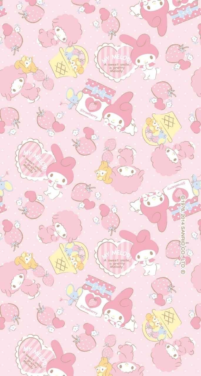 690x1280 My Melody Wallpaper, Phone