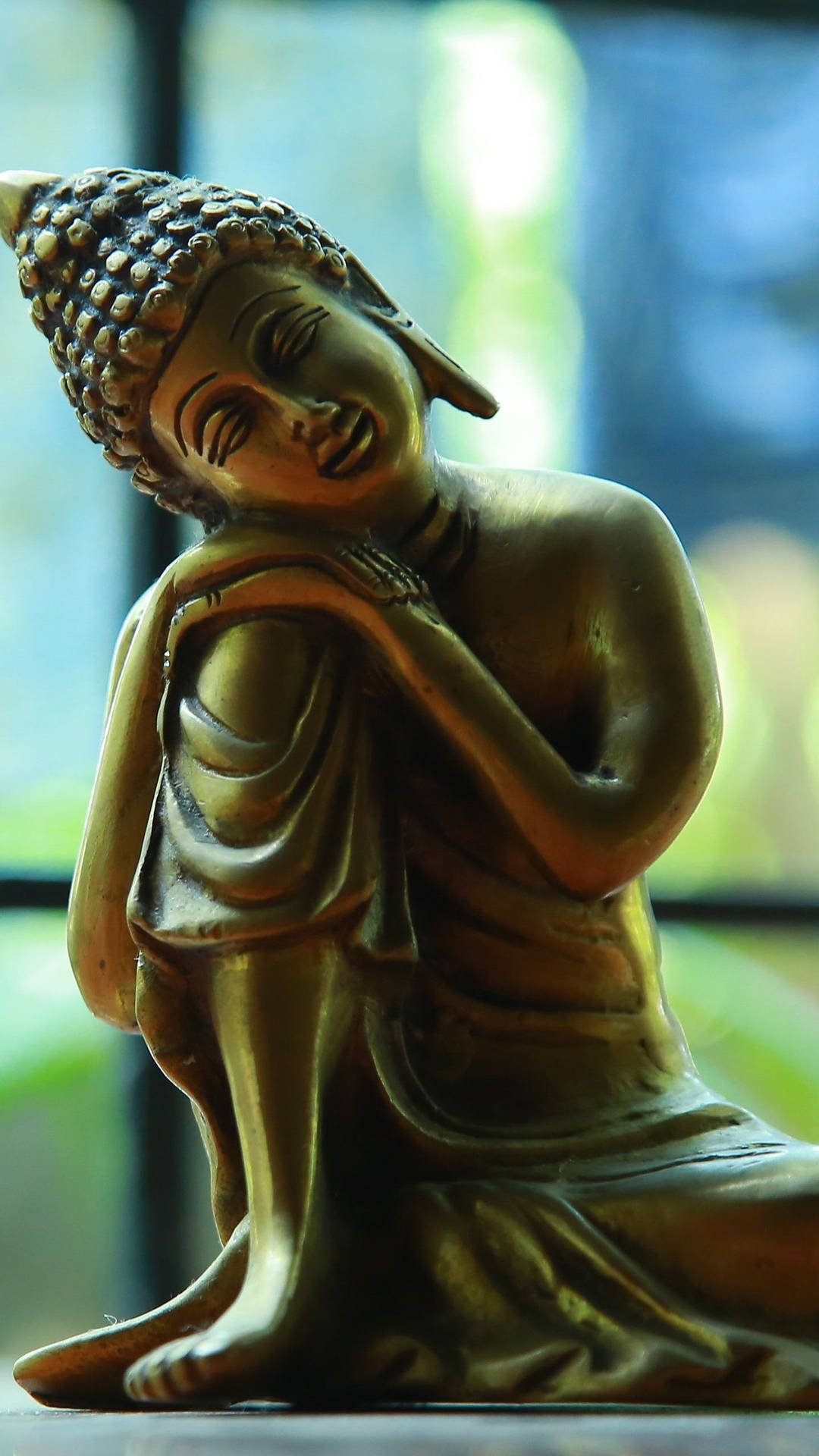 1080x1920 Download God Mobile Buddha Gold Figurine Wallpaper, Phone