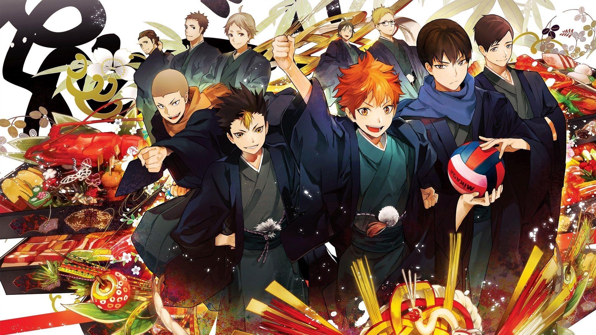 1920x1080 Haikyuu Anime Wallpaper Characters Karasuno Team Art, Desktop