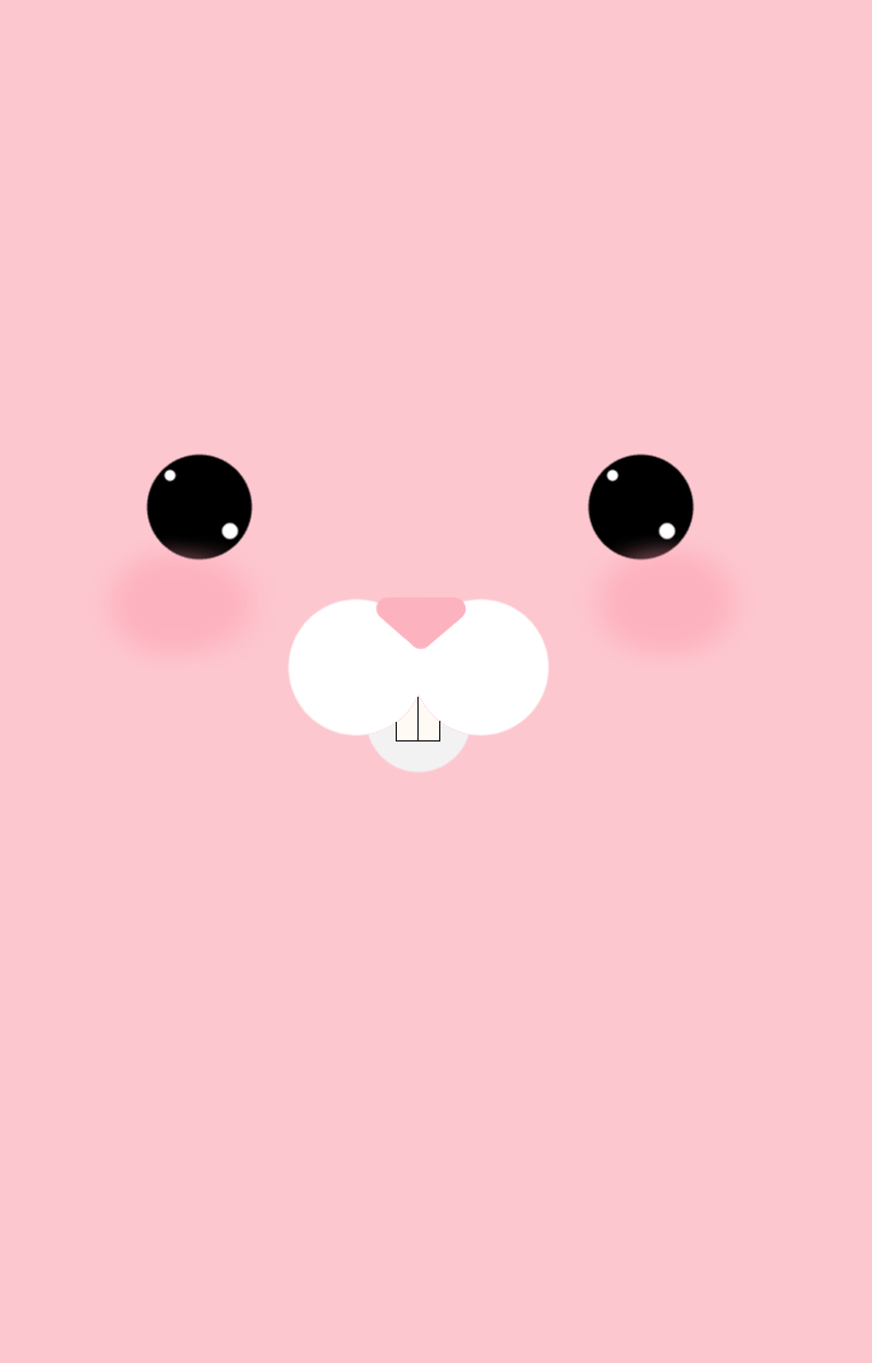 800x1250 Pink Bunny Wallpaper, Phone