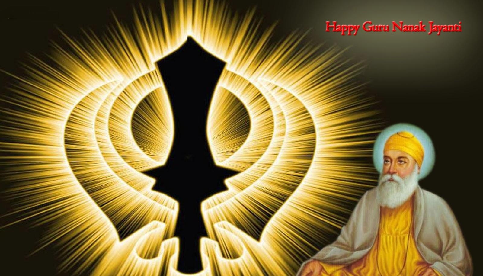 1600x920 Happy Guru Nanak Jayanti (17th November 2013) HD Wallpaper and Pics, Desktop