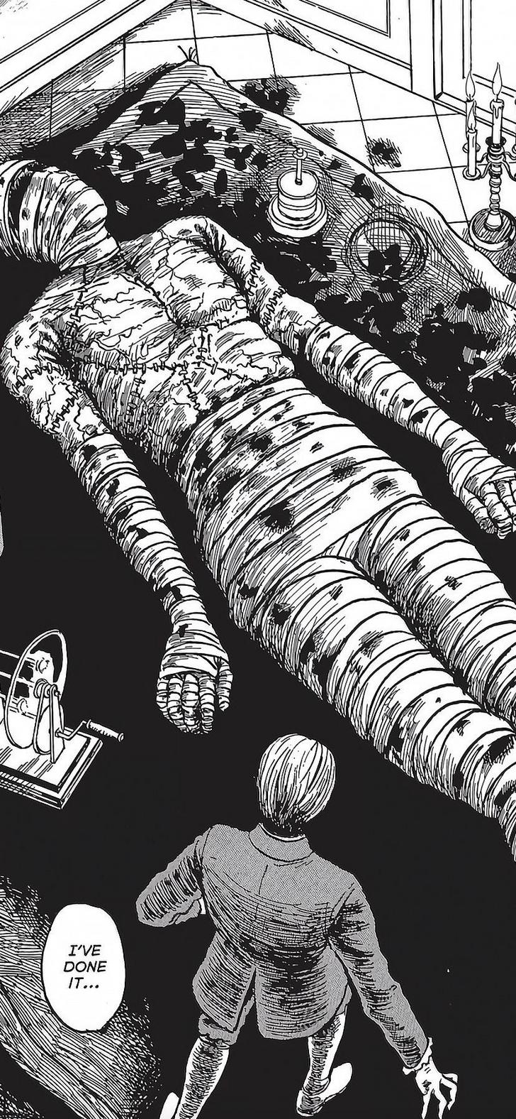 730x1580 Junji Ito Wallpaper, Phone