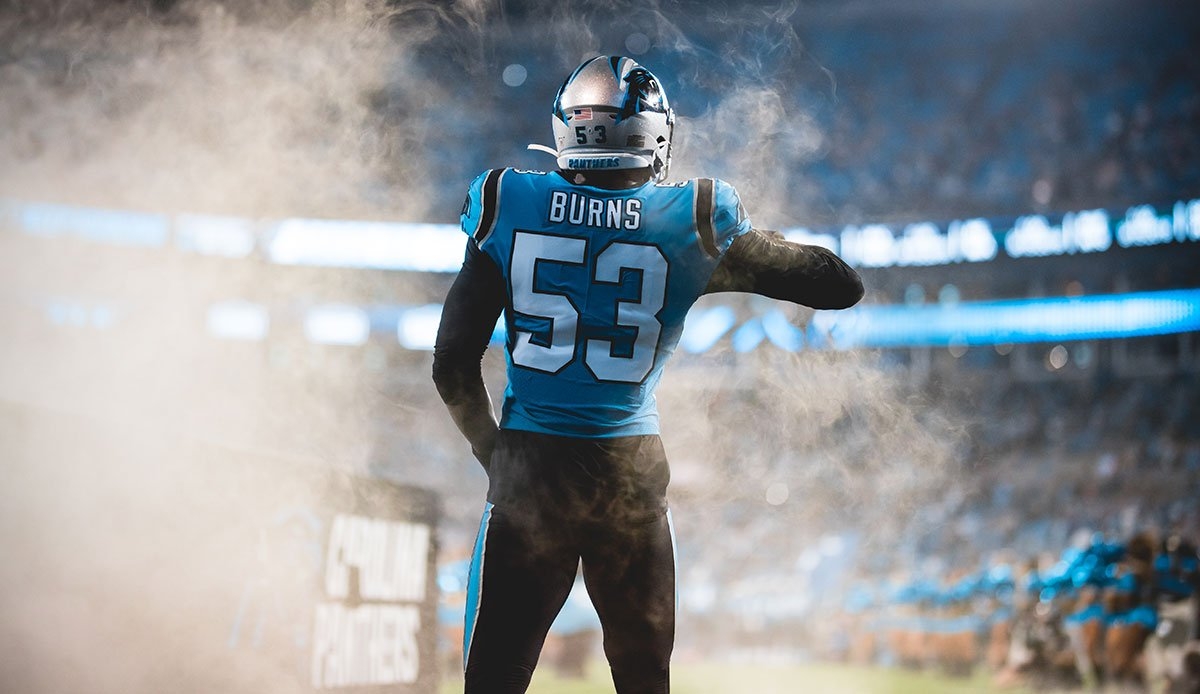 1200x700 Max Henson EDGE Brian Burns Is The 2nd Highest Rated Player On Carolina's Defense Behind Only Luke Kuechly, According To (80.6 Grade). He Also Has A Pass Rush Win, Desktop