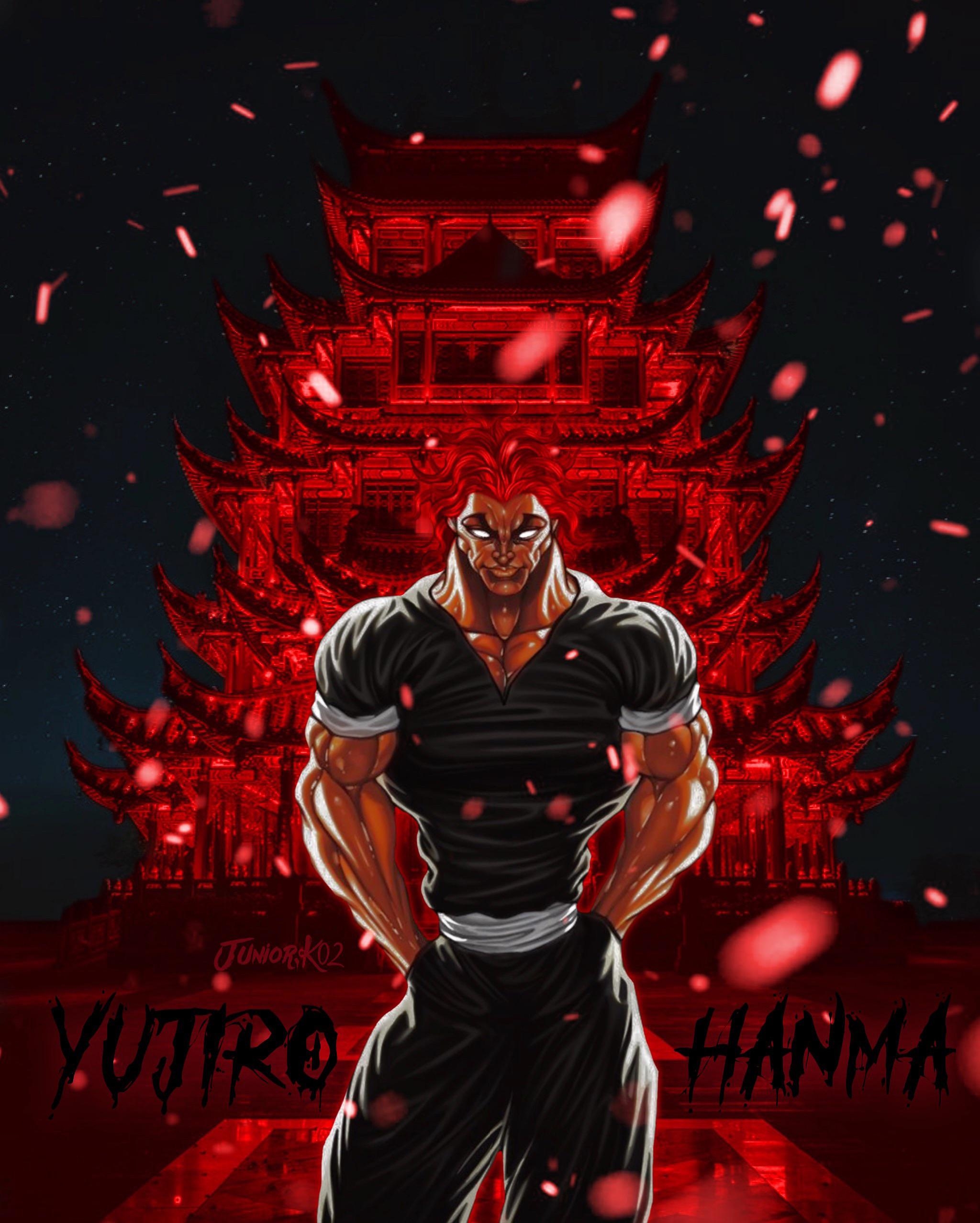 2050x2560 Yujiro Hanma Wallpaper, Phone