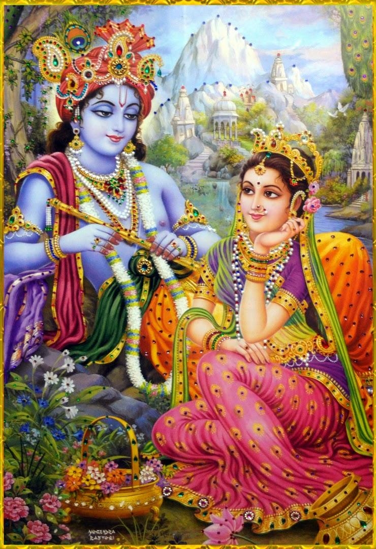 740x1080 Radha Krishna Picture Mobile Wallpaper. Hindu Devotional Blog, Phone