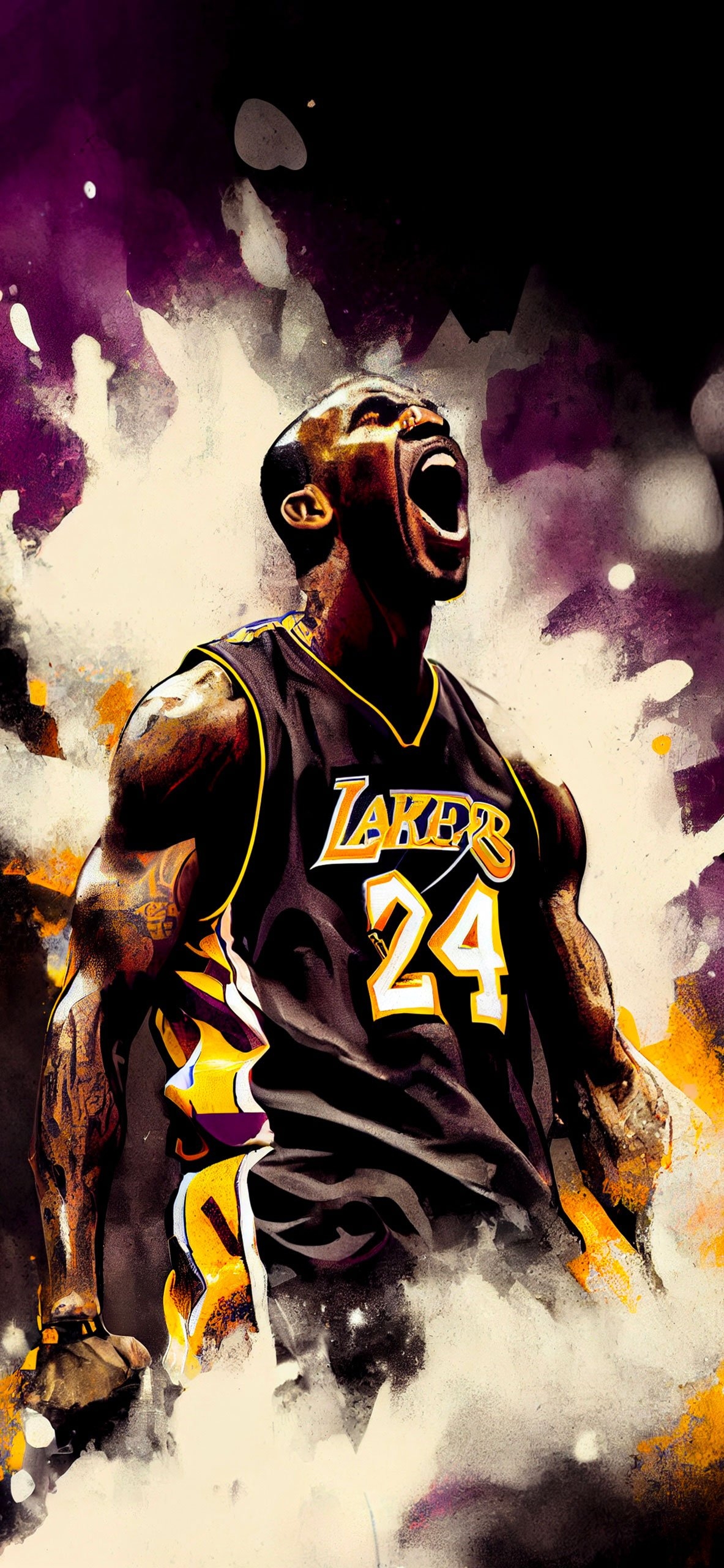 1190x2560 Kobe Bryant Art Wallpaper iPhone Kobe Bryant Wallpaper 4k, Phone