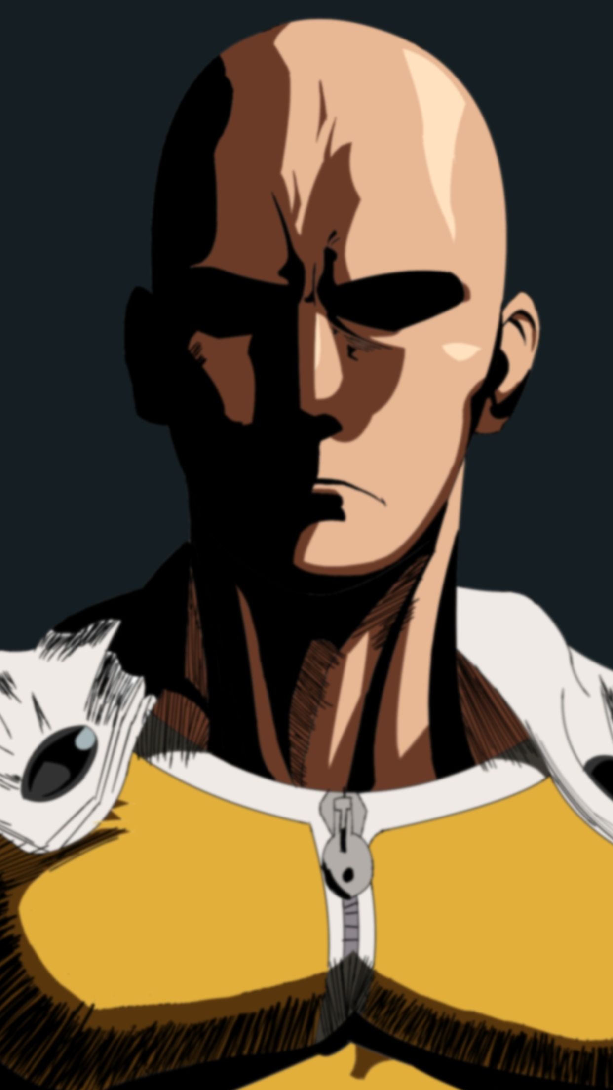 1250x2210 Free download Best Wallpaper for all iPhone Retina One Punch Man, Phone