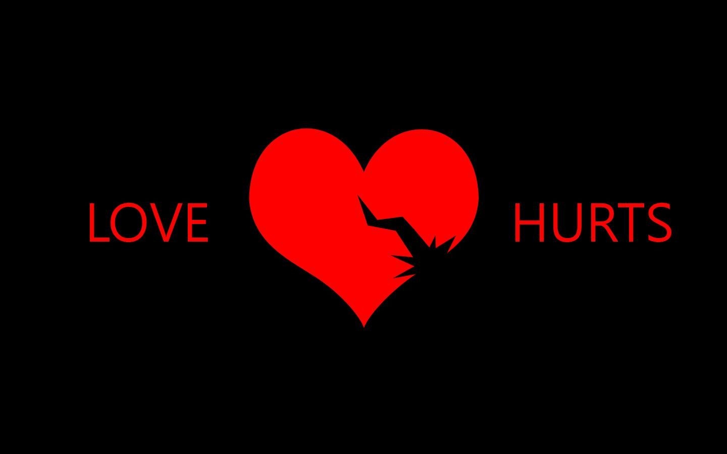 1440x900 Love Hurt Wallpaper Failure Broken Heart HD Wallpaper, Desktop