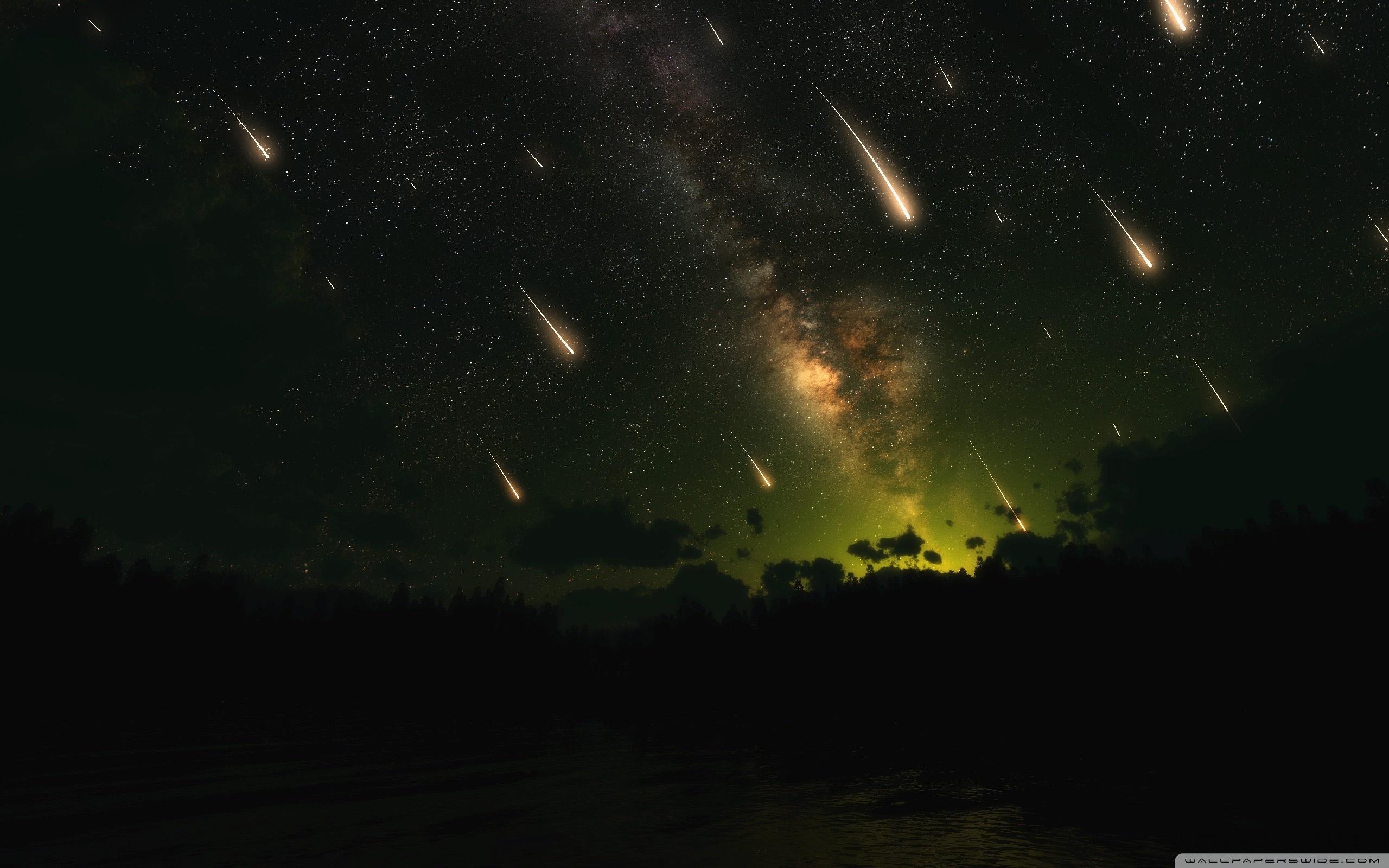 2560x1600 Meteor Shower ❤ 4K HD Desktop Wallpaper for 4K Ultra HD TV • Tablet, Desktop