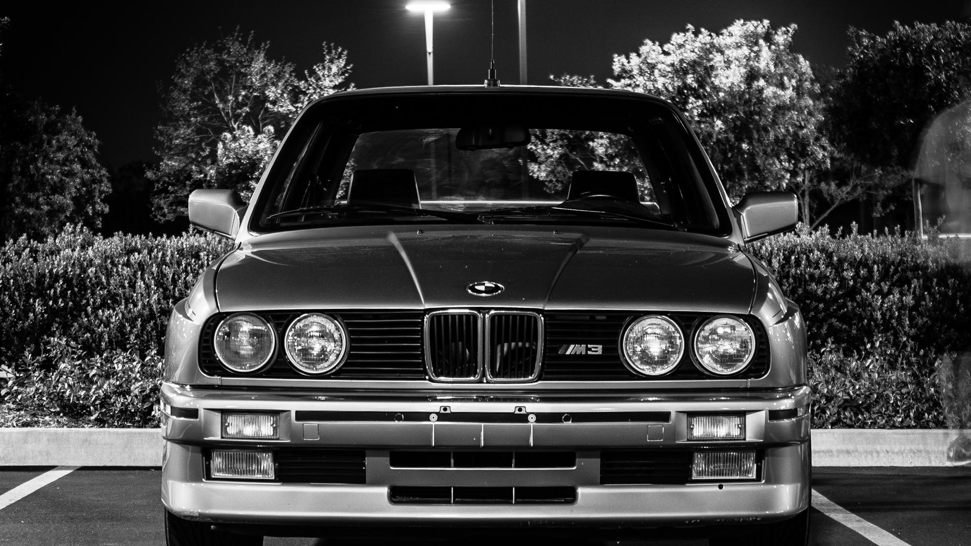 1920x1080 Bmw m3 e30 black and white wallpaper, Desktop