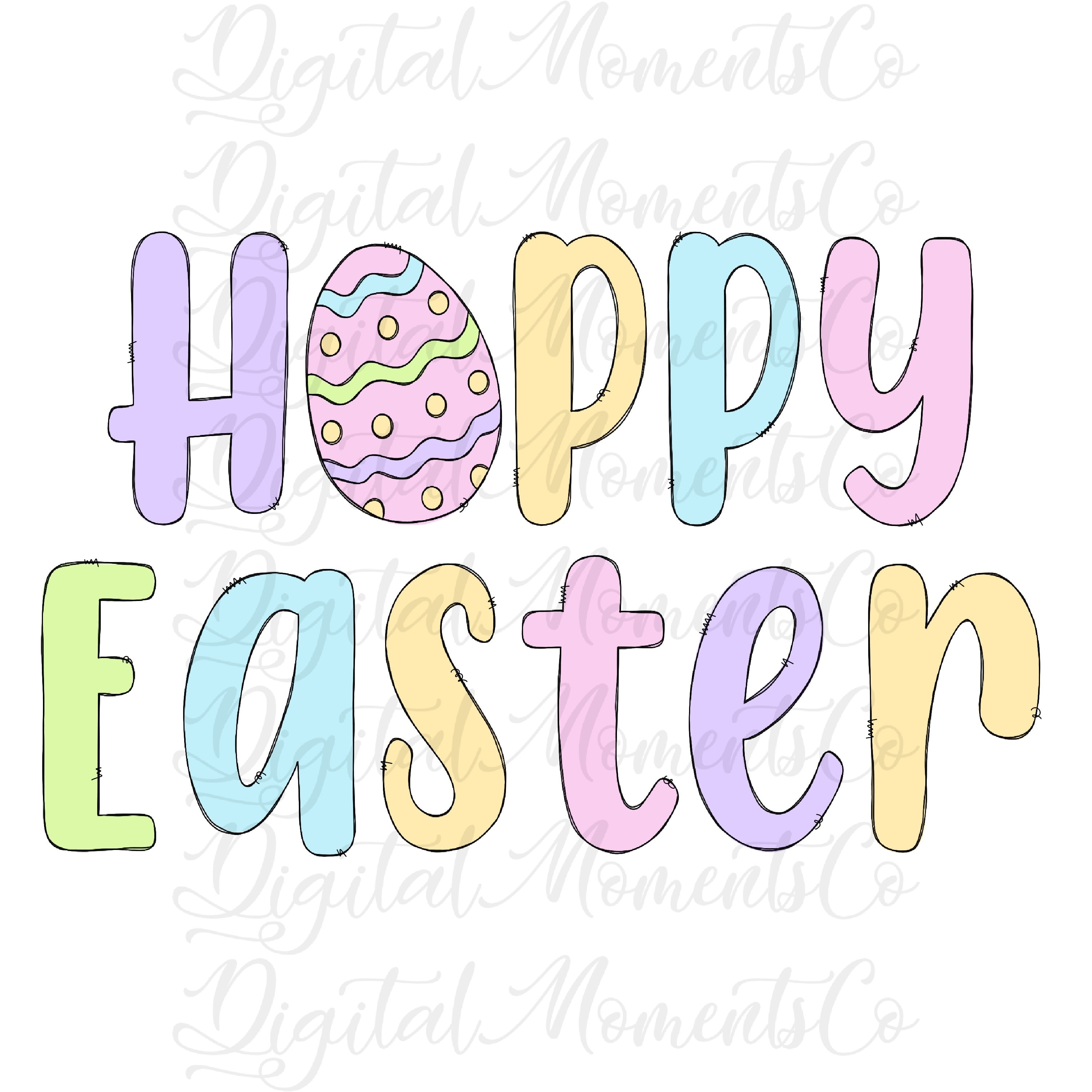 3000x3000 Buy Happy Easter Easter Egg Pastel Easter PNG Digital Online in India, Phone