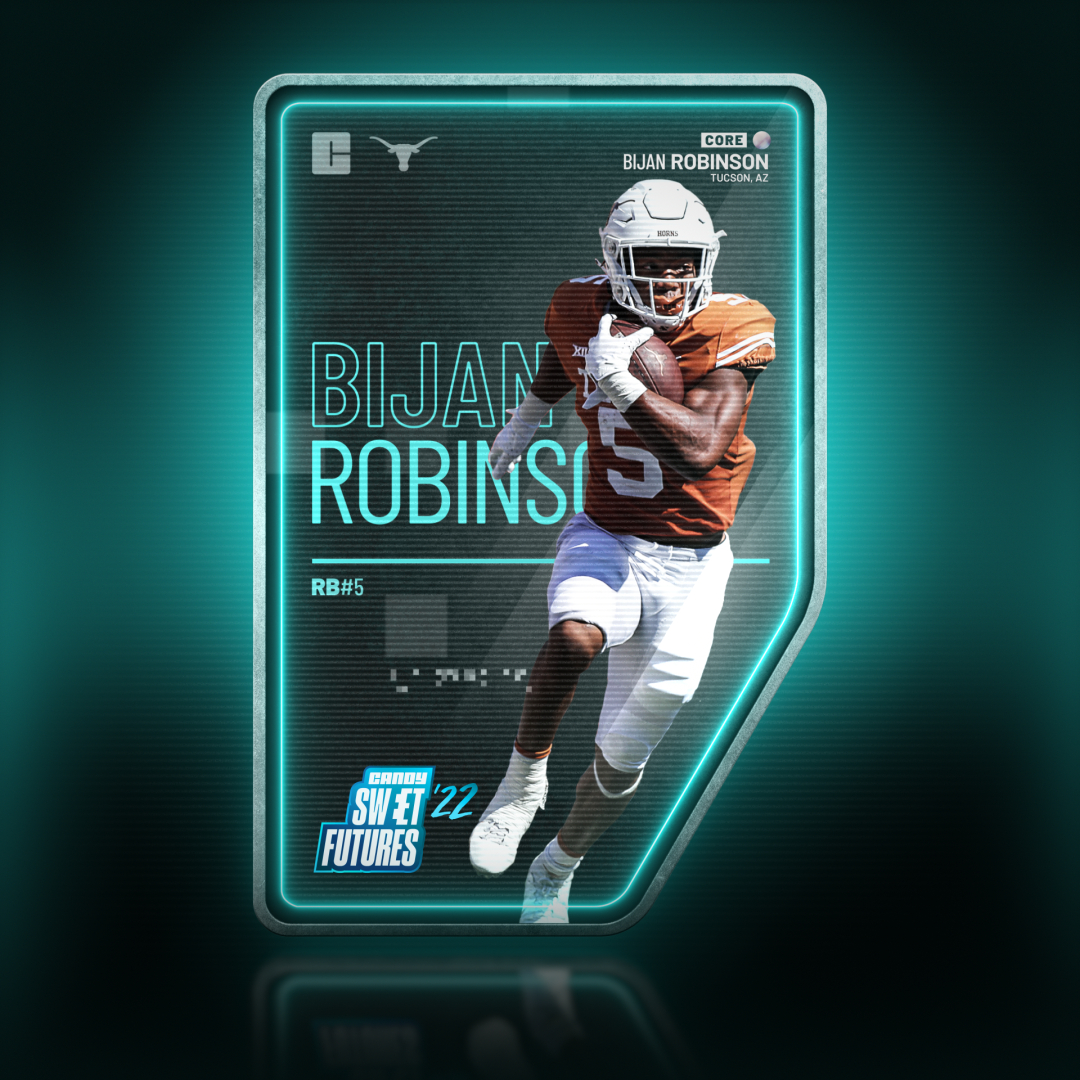 1080x1080 Texas Longhorns player Bijan Robinson has new NFTs, Phone