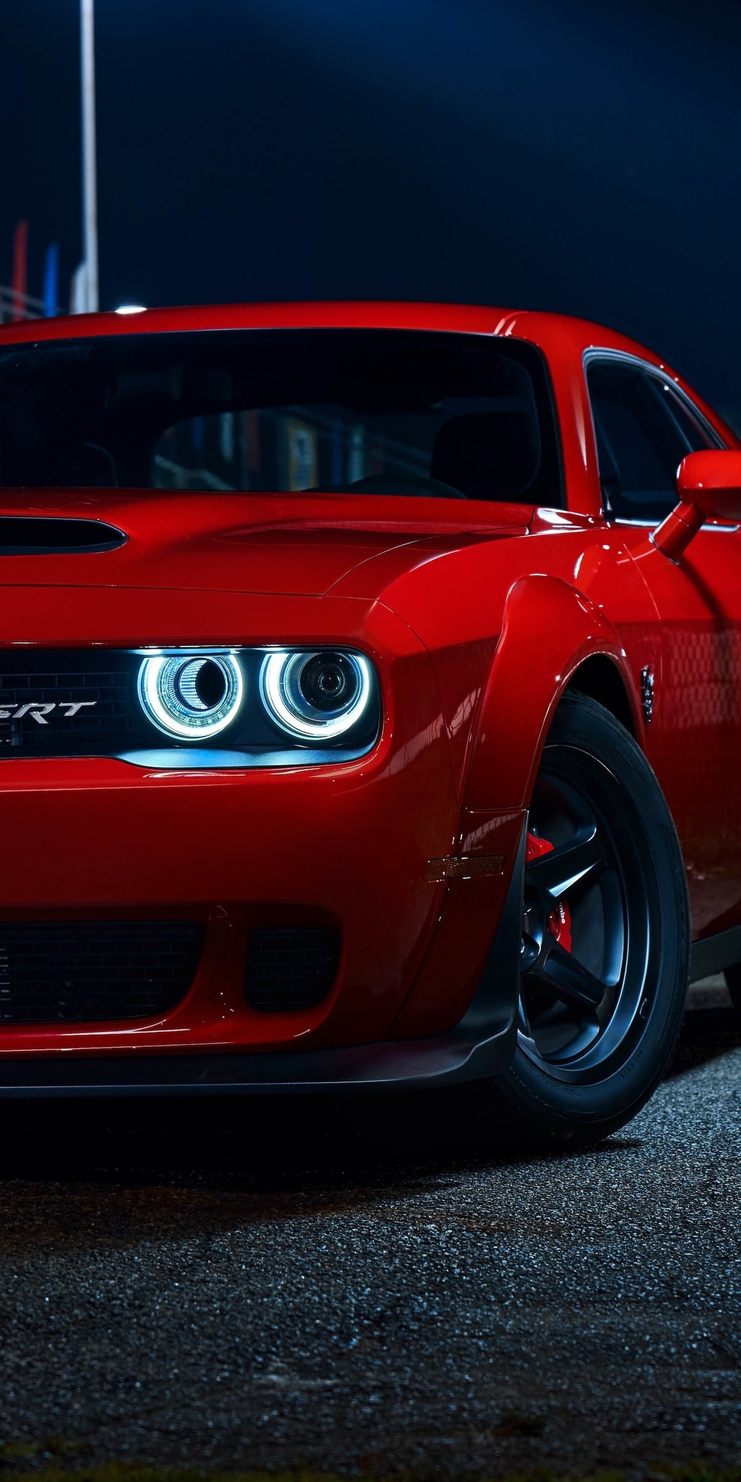 1080x2160 Dodge Challenger SRT Demon 5k One Plus 5T, Honor 7x, Honor view Lg Q6 HD 4k Wallpaper, Image, Background, Photo and Picture, Phone