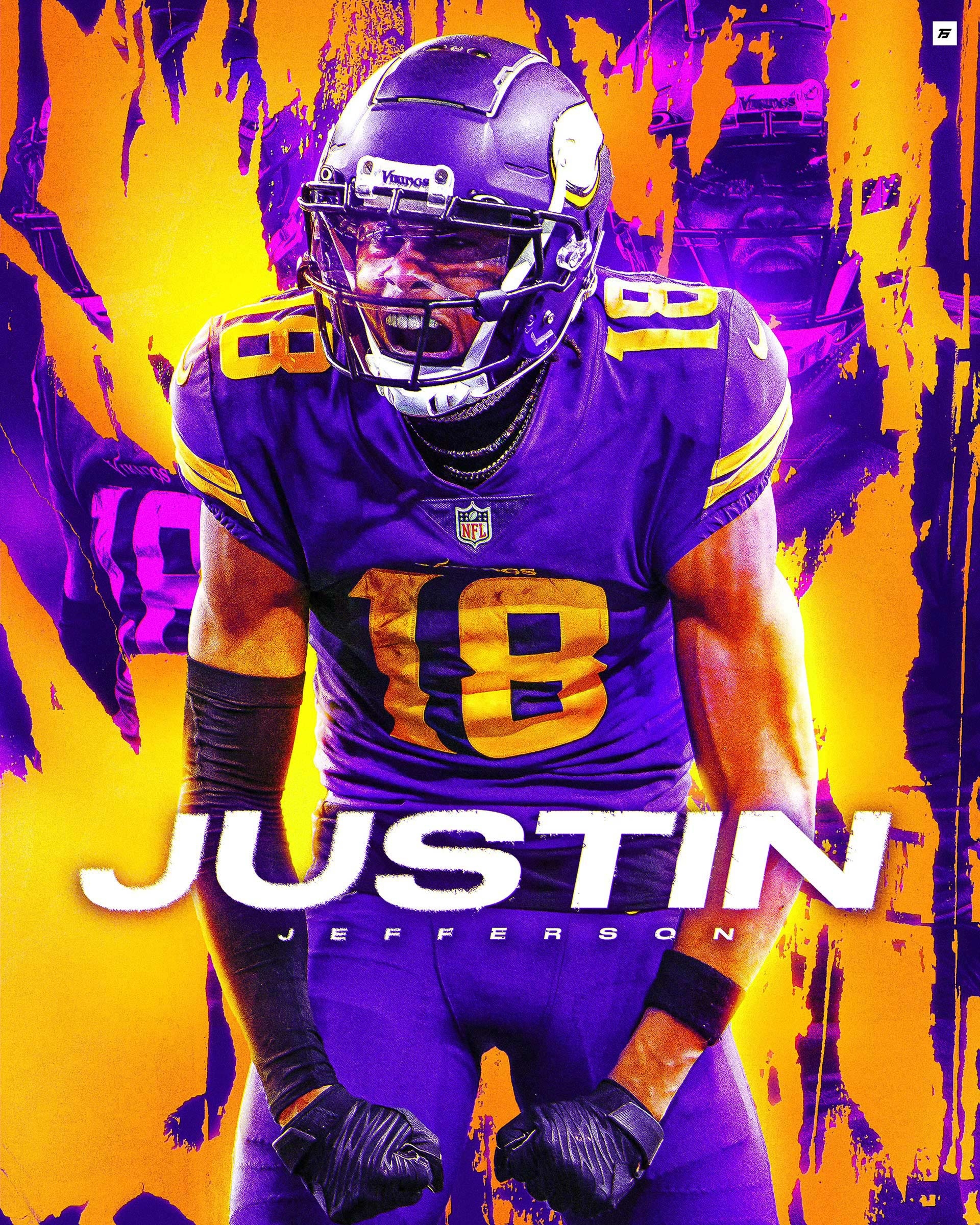 1920x2400 Justin Jefferson HD Wallpaper, Phone