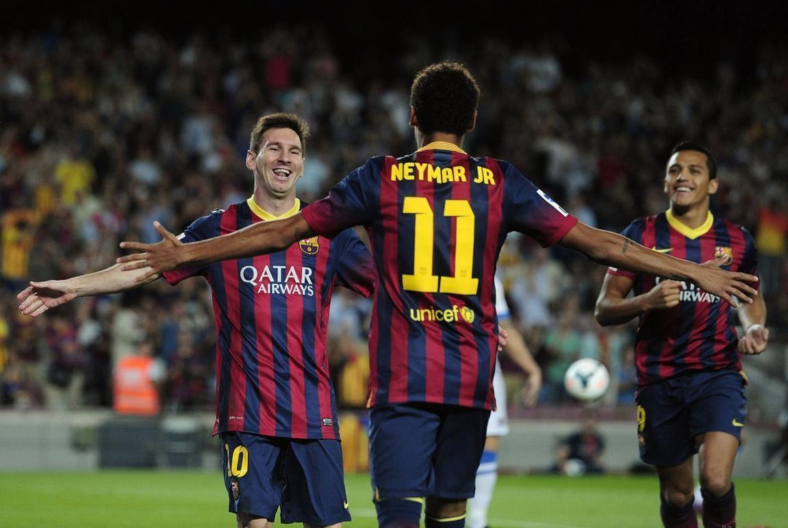 1160x780 lionel messi and neymar wallpaper, Desktop