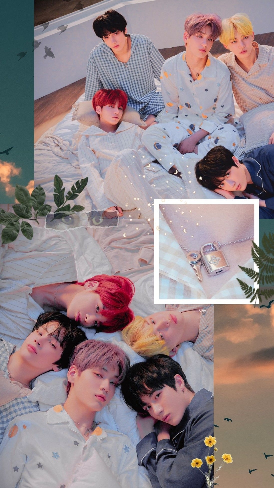 1100x1950 TXT wallpaper. Tomorrow X Together wallpaper. TXT lockscreen. Tomorrow X Together lockscreen. Txt, Pop photo, Digital painting portrait, Phone