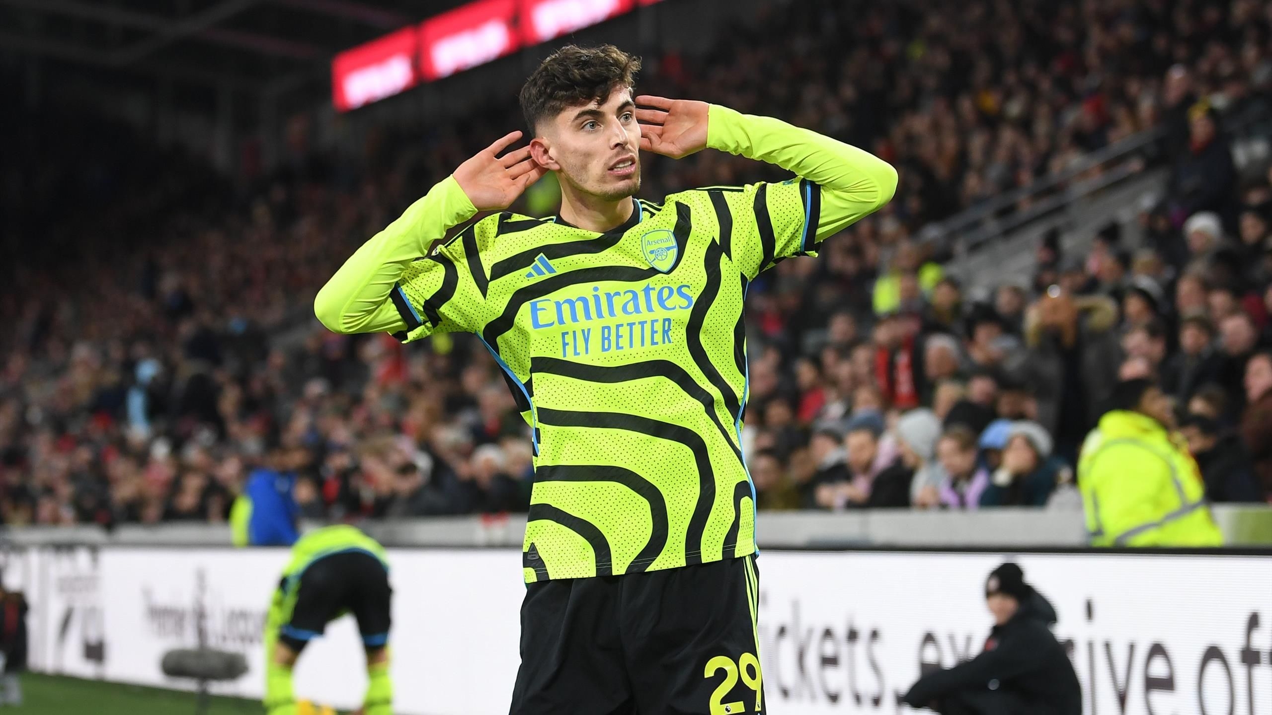 2560x1440 Brentford 0 1 Arsenal: Kai Havertz, Desktop