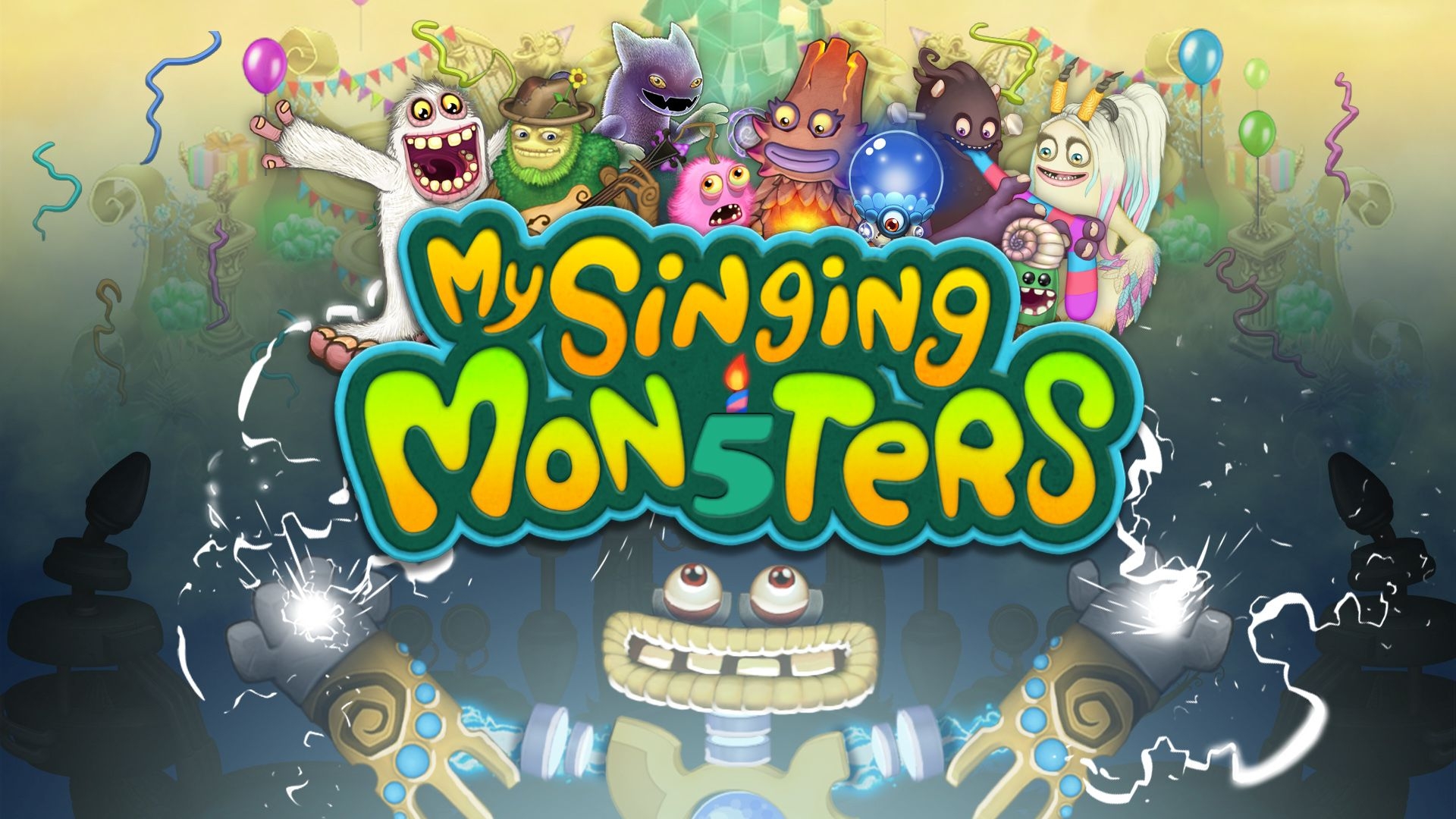 1920x1080 My Singing Monsters Series Blue Bubble, Desktop