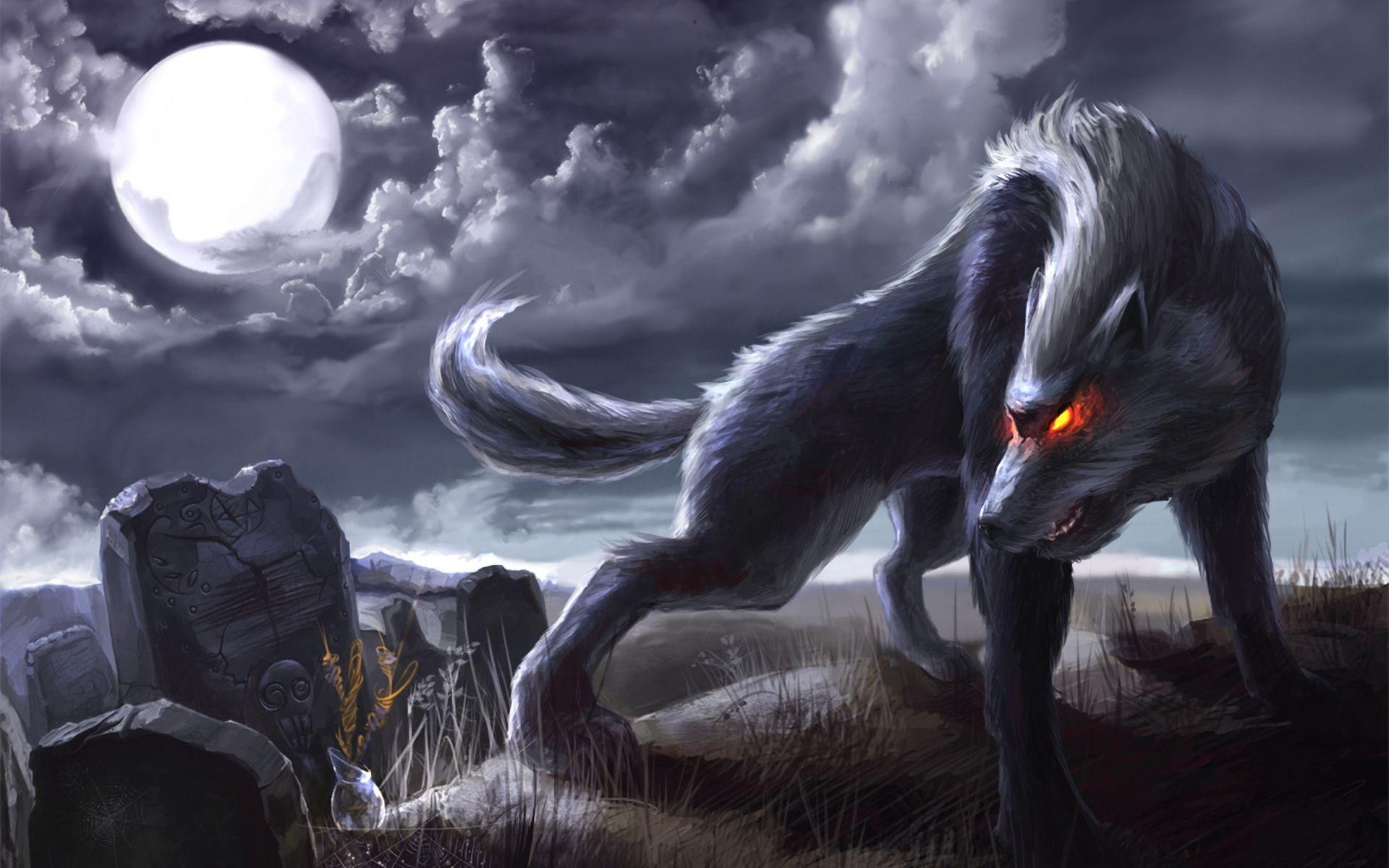 1920x1200 Anime Wolf Wallpaper Free Anime Wolf Background, Desktop